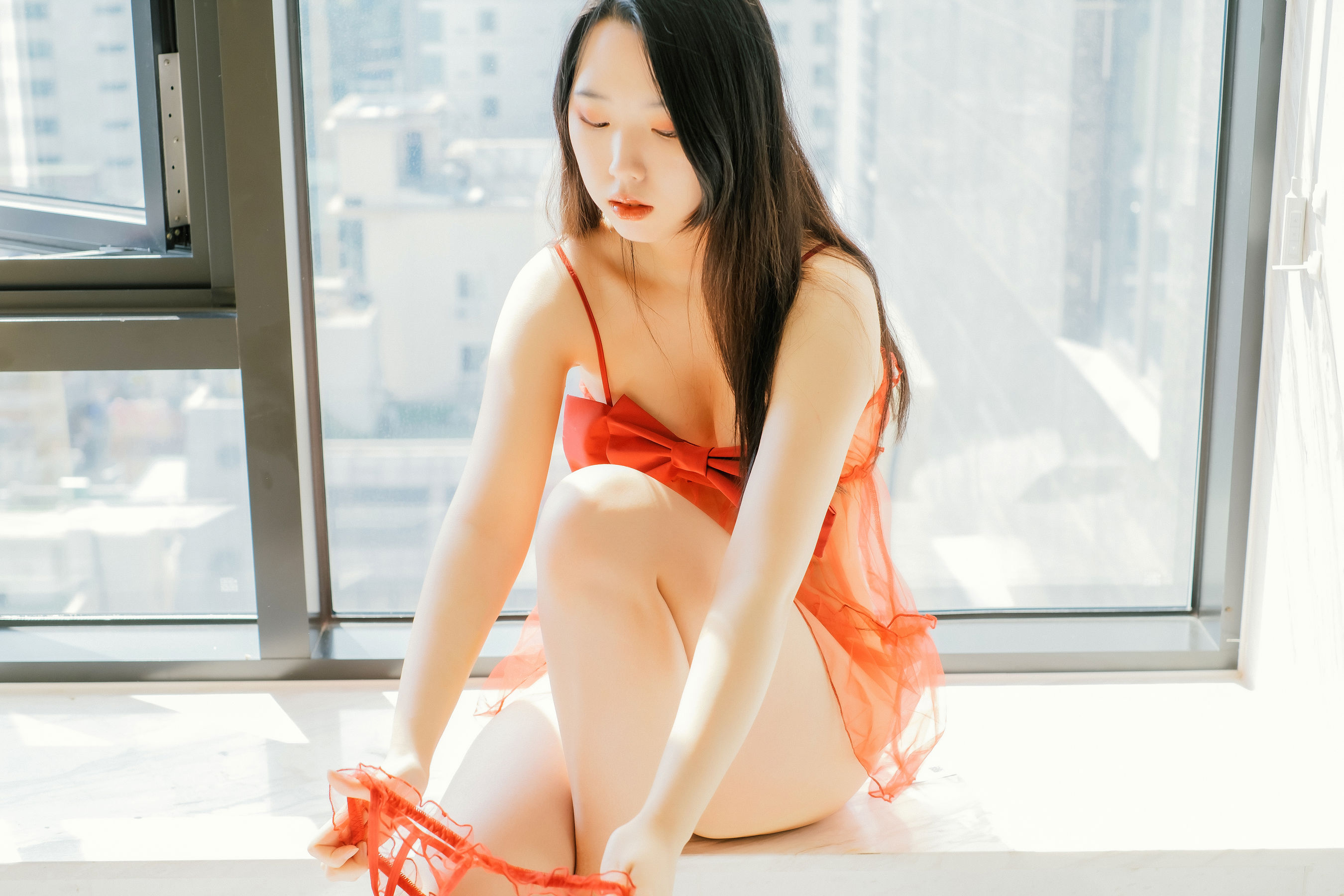 [Moon Night Snap] – Dame Tie up a ribbon Vol.01 日韩写真-第23张