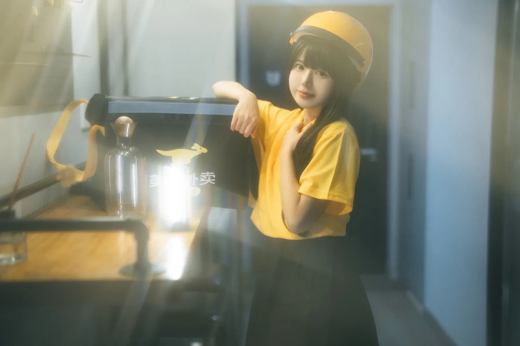 rua阮阮 – 外卖员 Cosplay-第1张