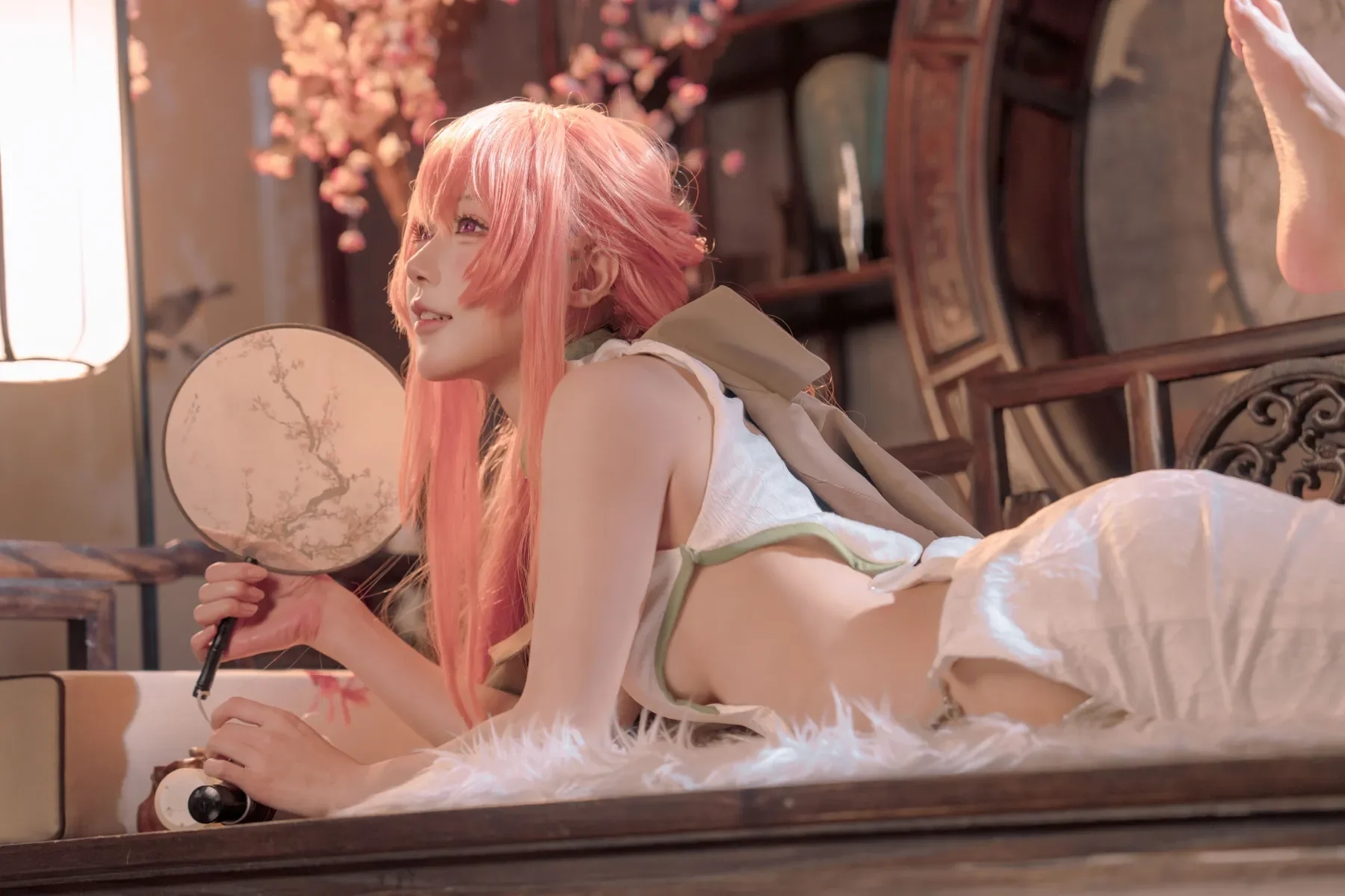 阿包也是兔娘 – 碧蓝航线英仙座旗袍 Cosplay-第30张