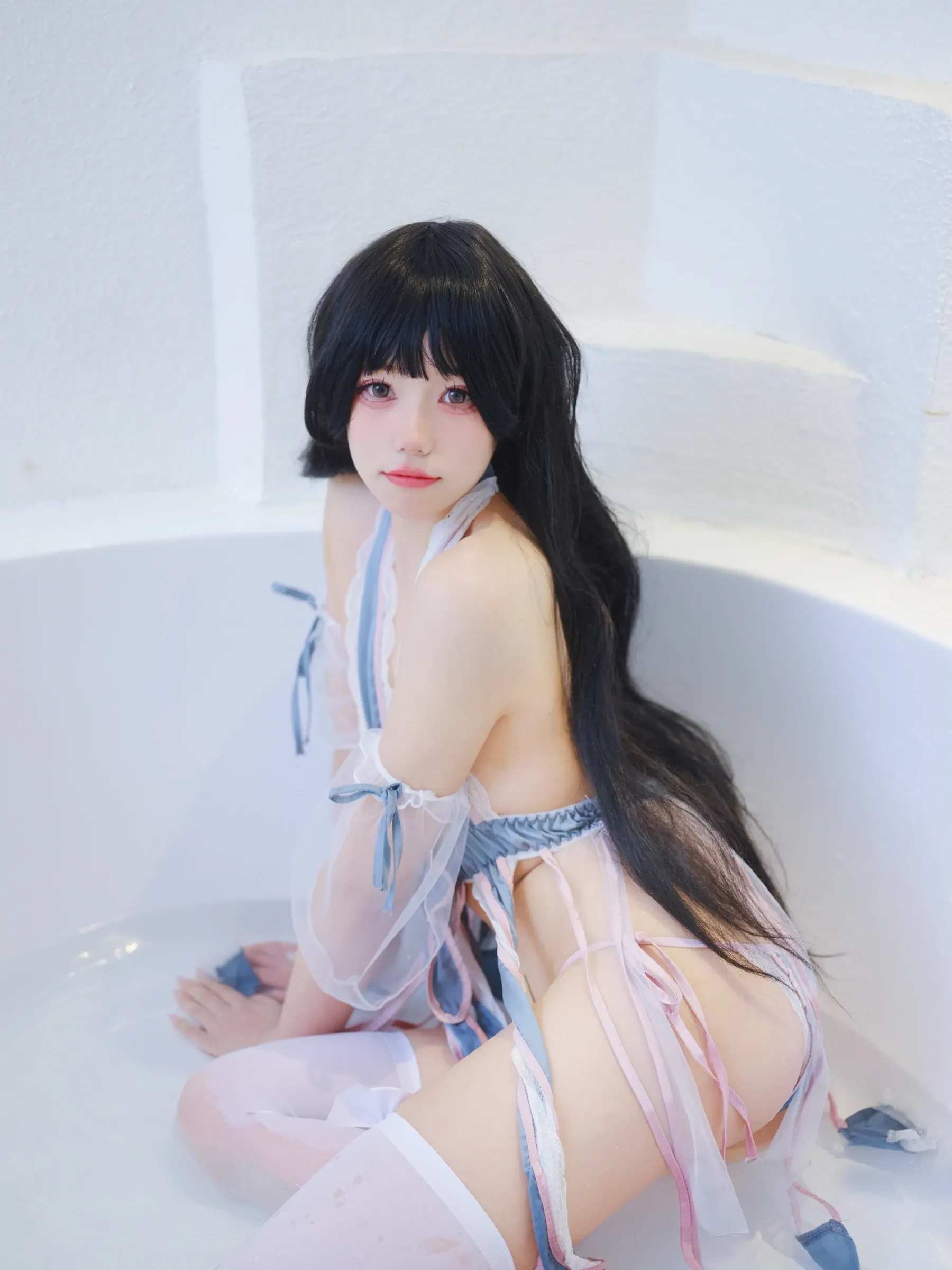 黏黏团子兔（咬一口兔娘） – 古风情趣三套 Cosplay-第12张