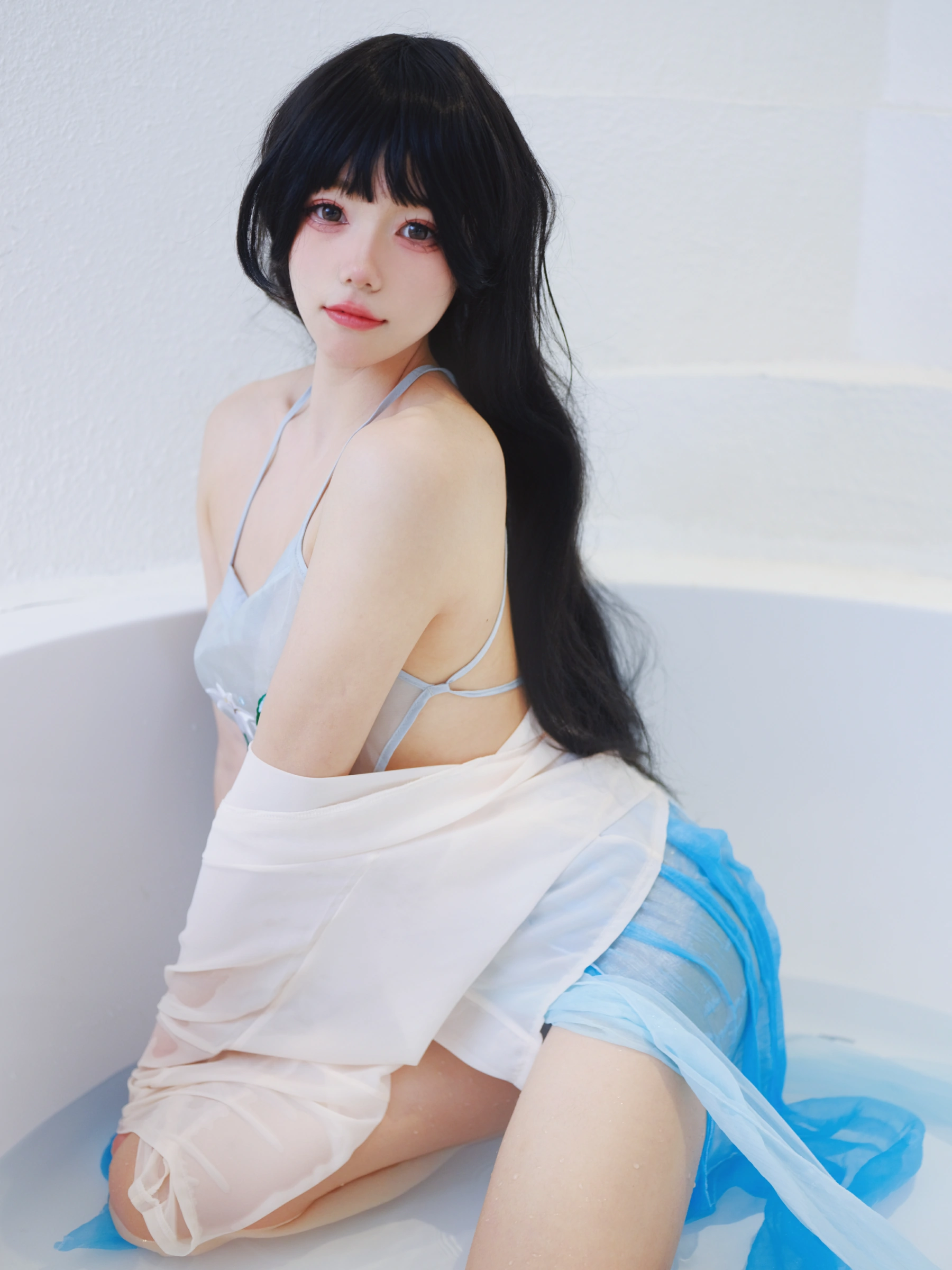 黏黏团子兔（咬一口兔娘） – 古风情趣三套 Cosplay-第21张