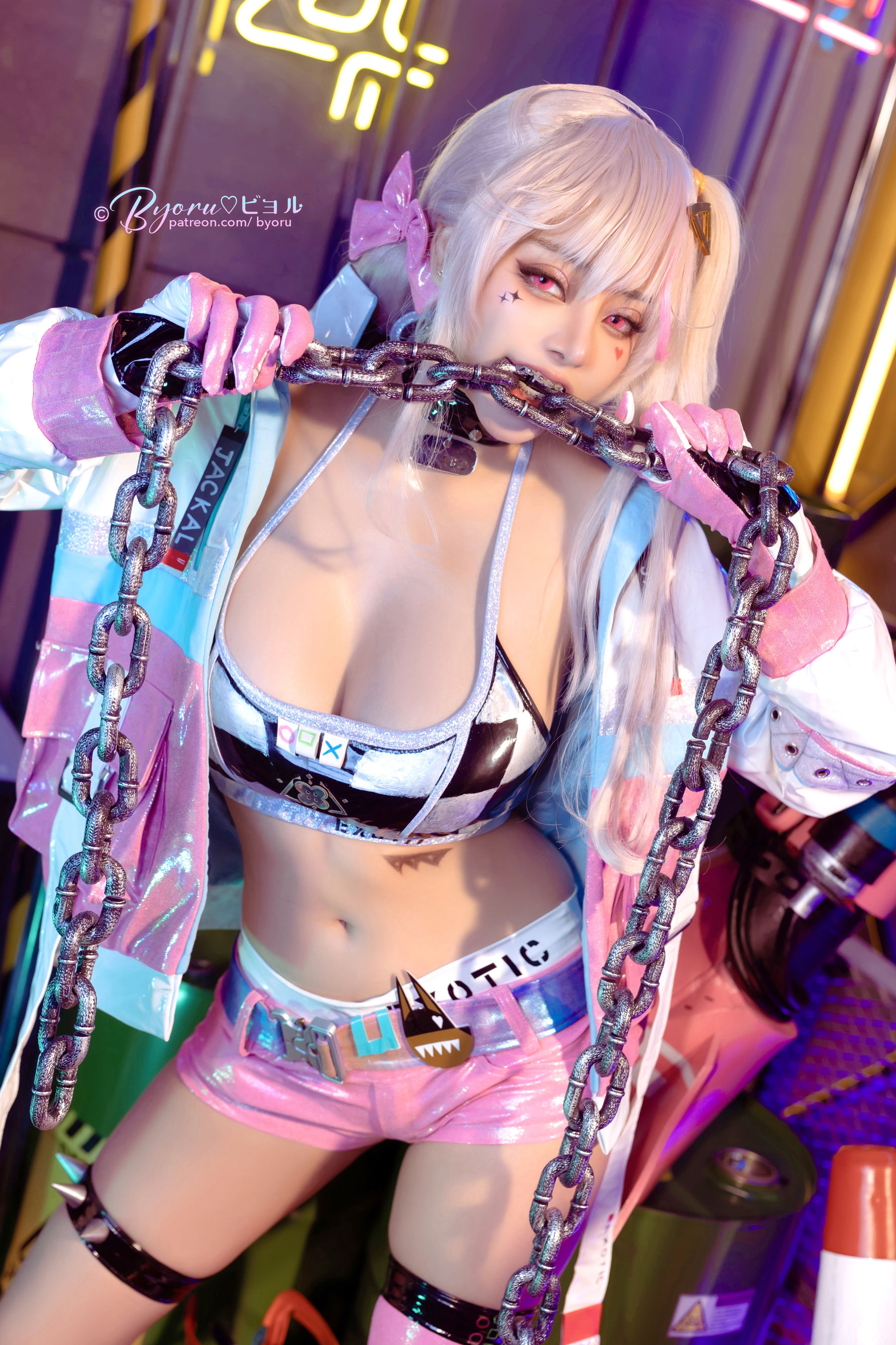 日本性感萝莉Byoru – Jackal (NIKKE) Cosplay-第29张