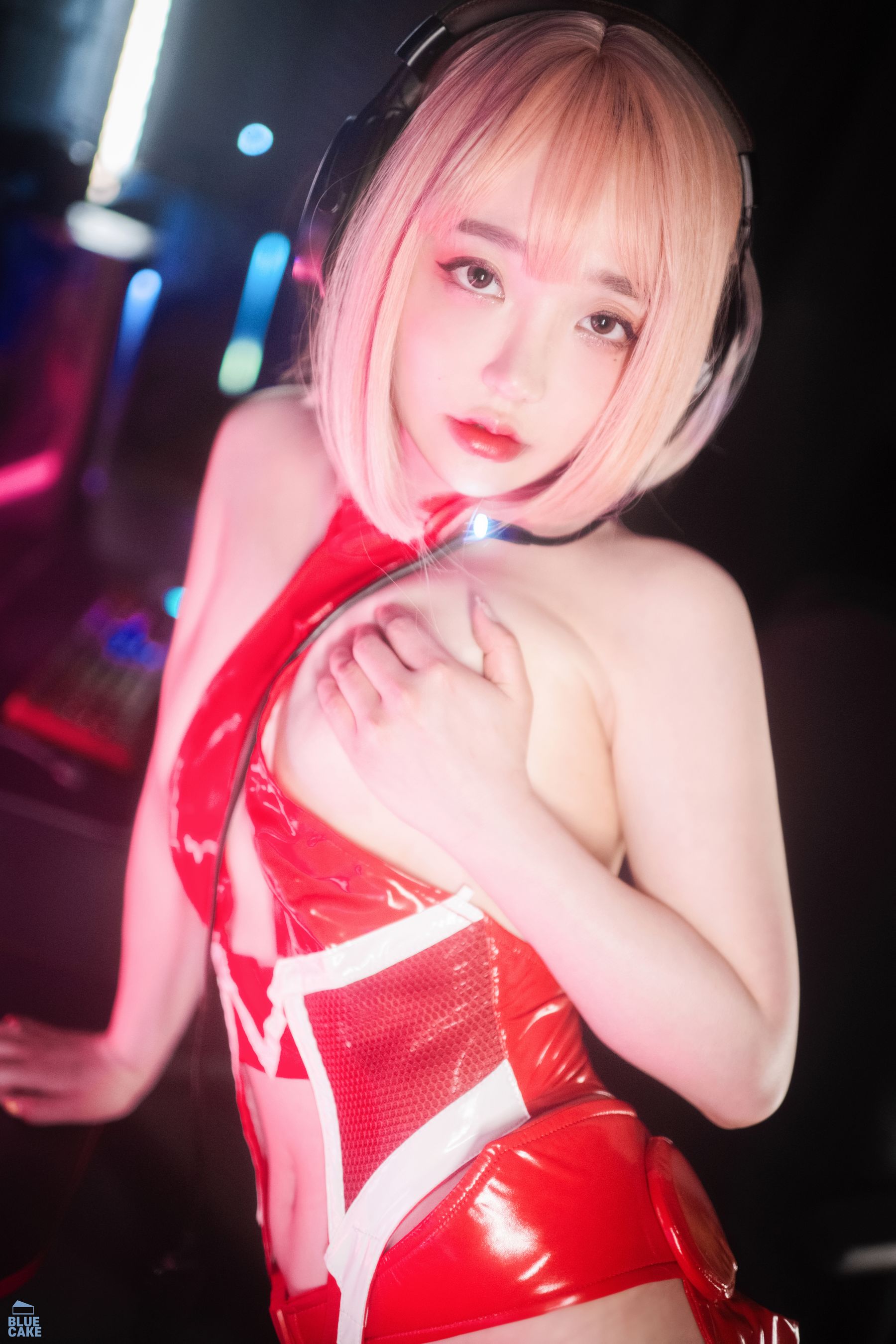 [BLUECAKE] Yeeun – 2B RED+ 日韩写真-第4张