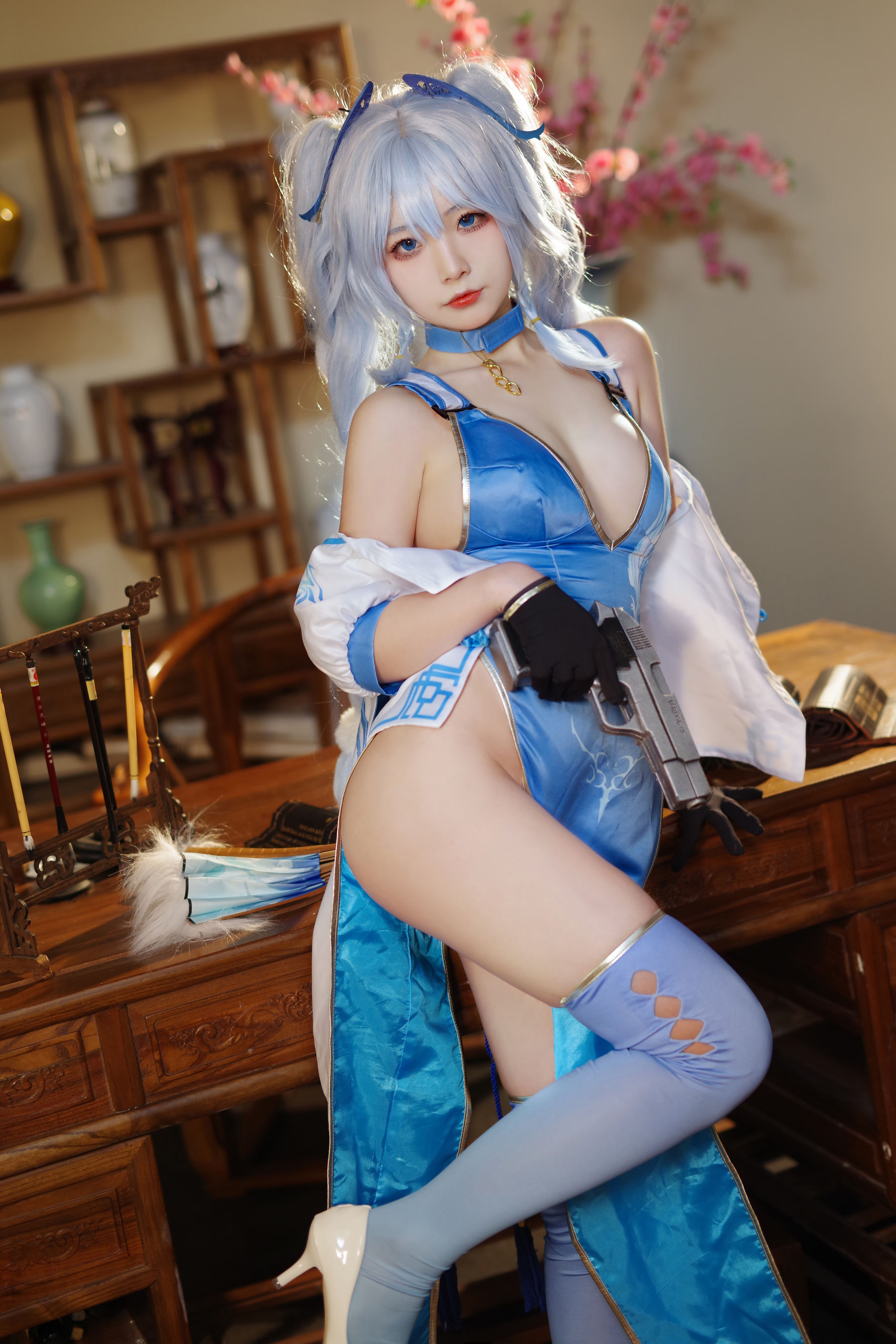 yuuhui玉汇（Kokuhui） – 翠雀媚 Cosplay-第1张