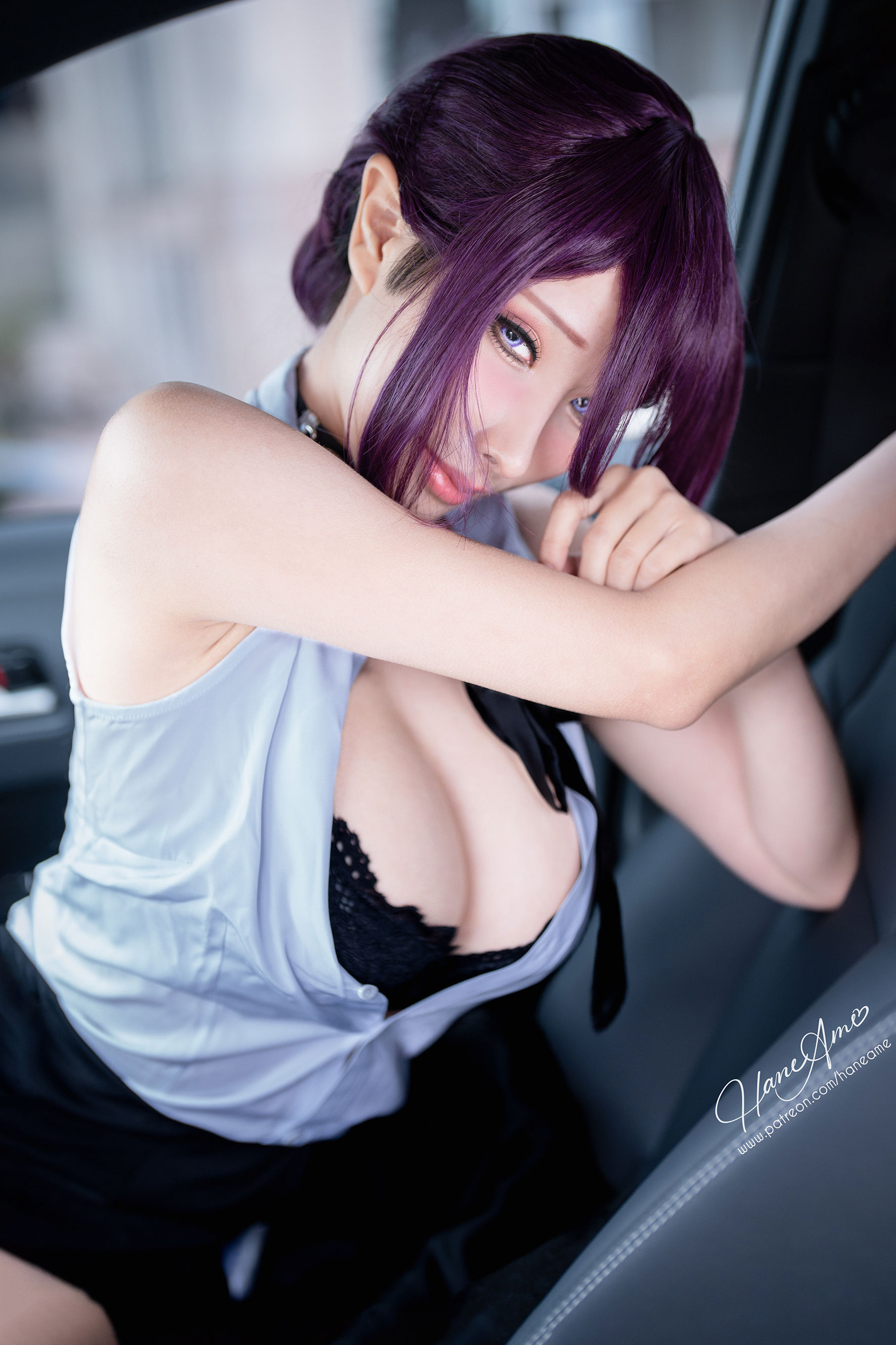 Hane Ame 雨波写真 – 電鋸人 蕾塞 Cosplay-第3张