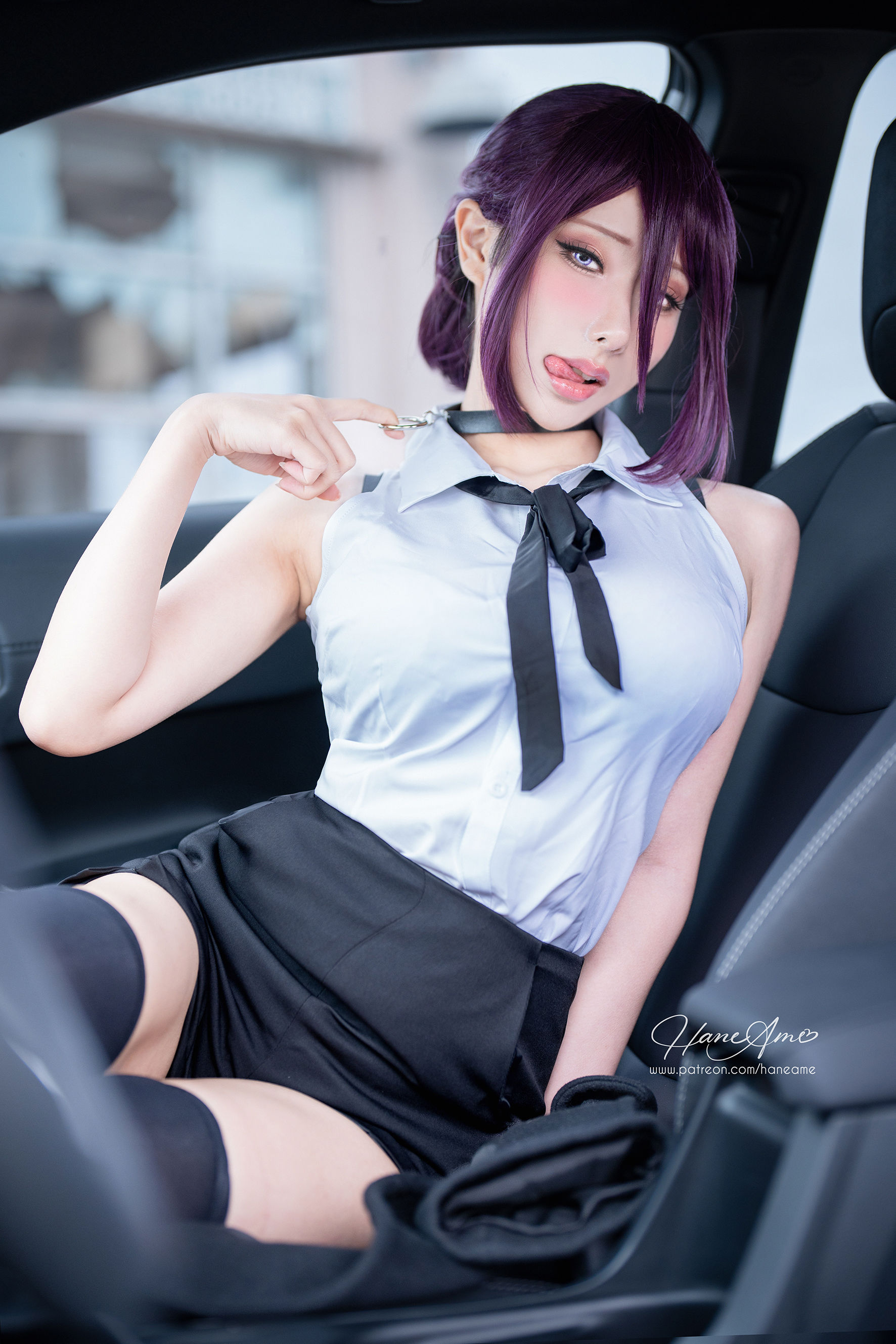 Hane Ame 雨波写真 – 電鋸人 蕾塞 Cosplay-第27张