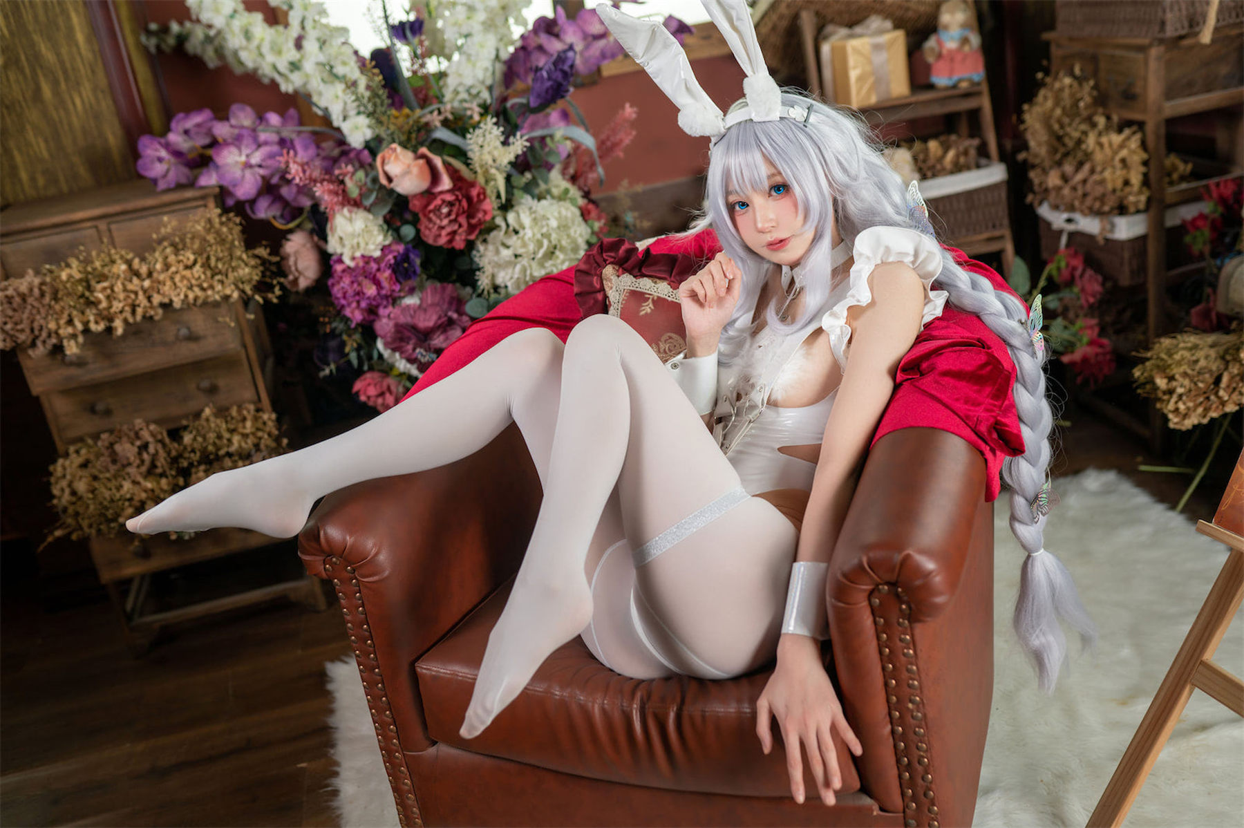 西园寺南歌 – 碧蓝航线 恶毒兔女郎 Cosplay-第4张