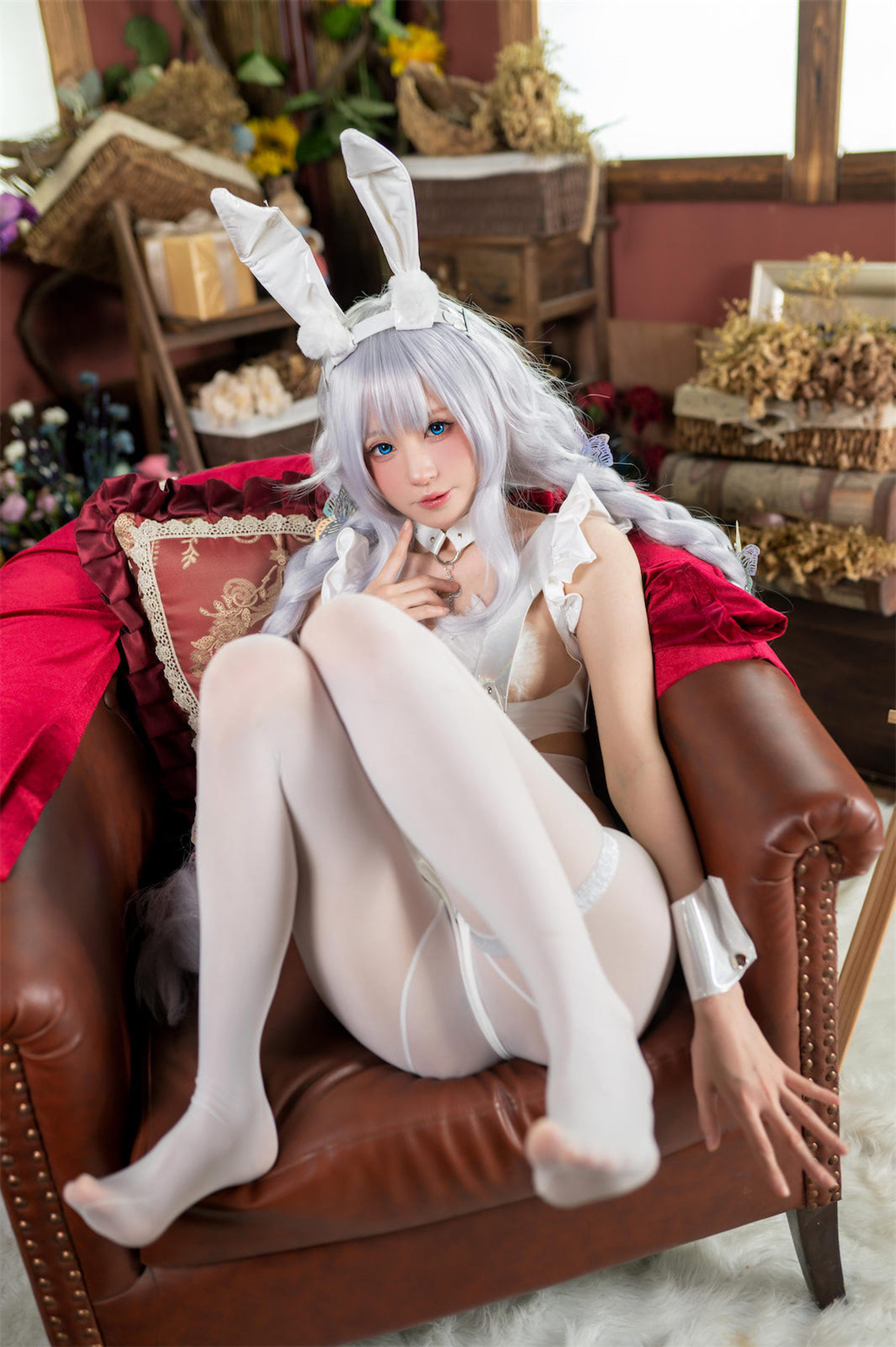 西园寺南歌 – 碧蓝航线 恶毒兔女郎 Cosplay-第6张