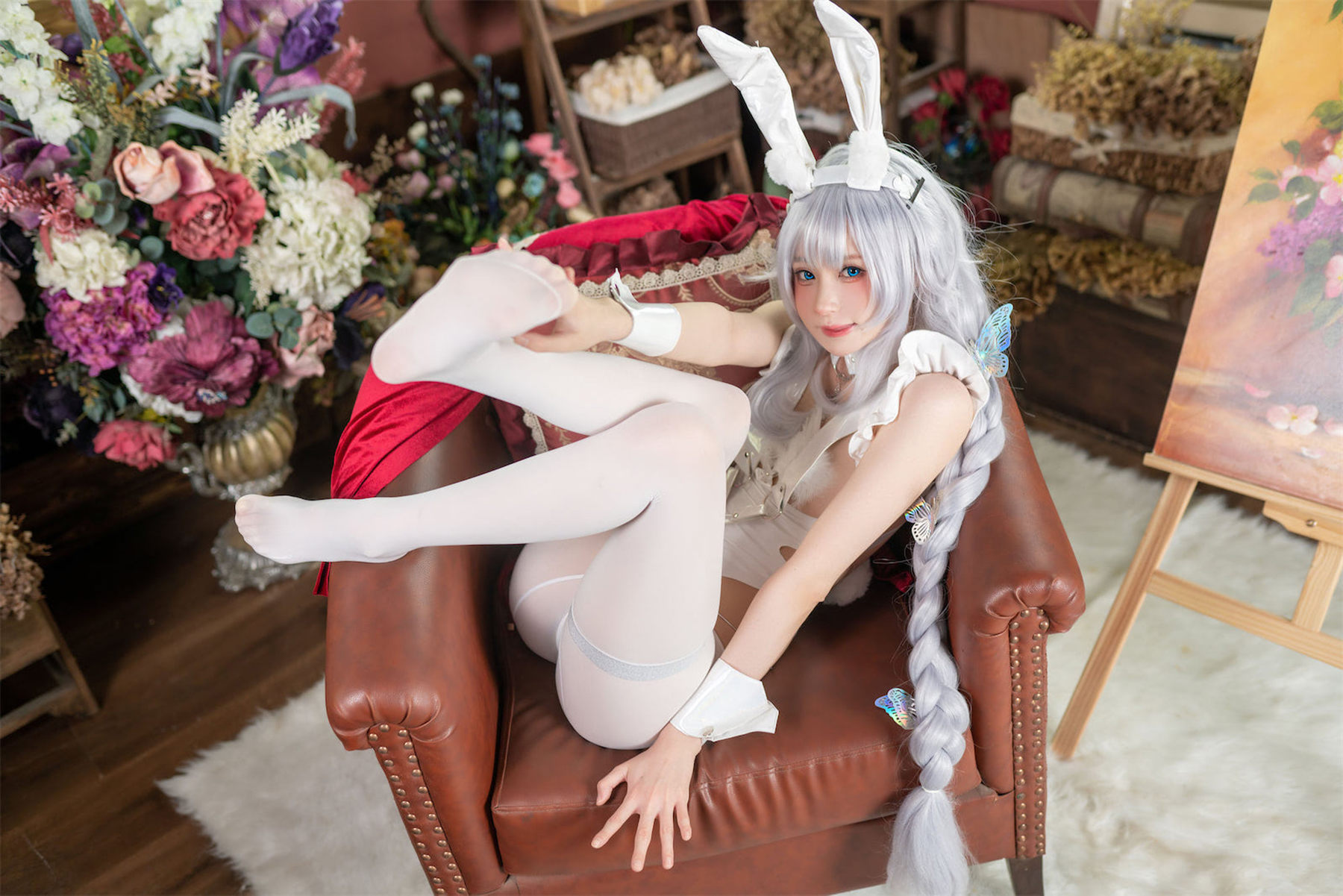 西园寺南歌 – 碧蓝航线 恶毒兔女郎 Cosplay-第8张
