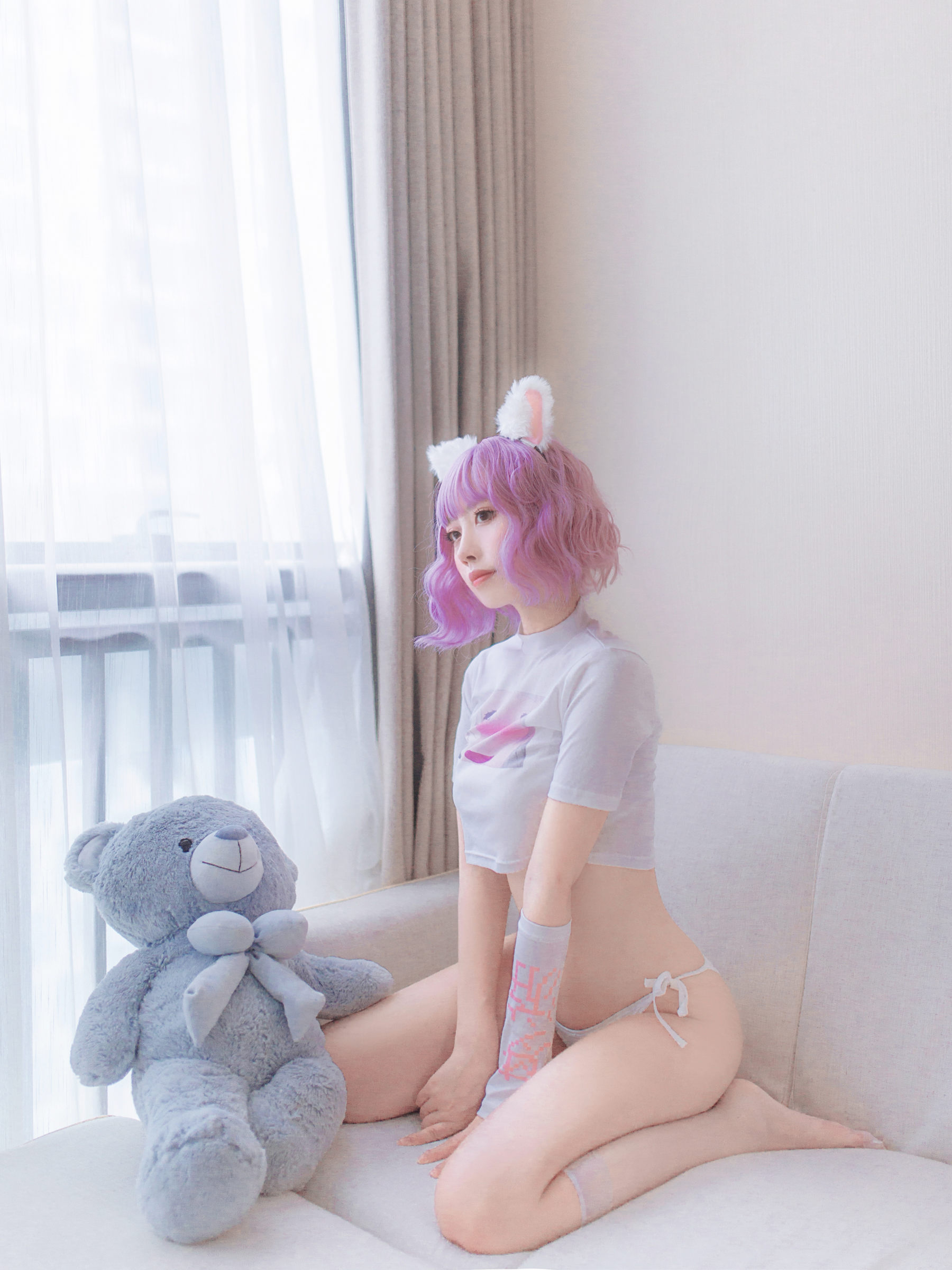 次元少女念雪ww – 养猫守则 Cosplay-第2张