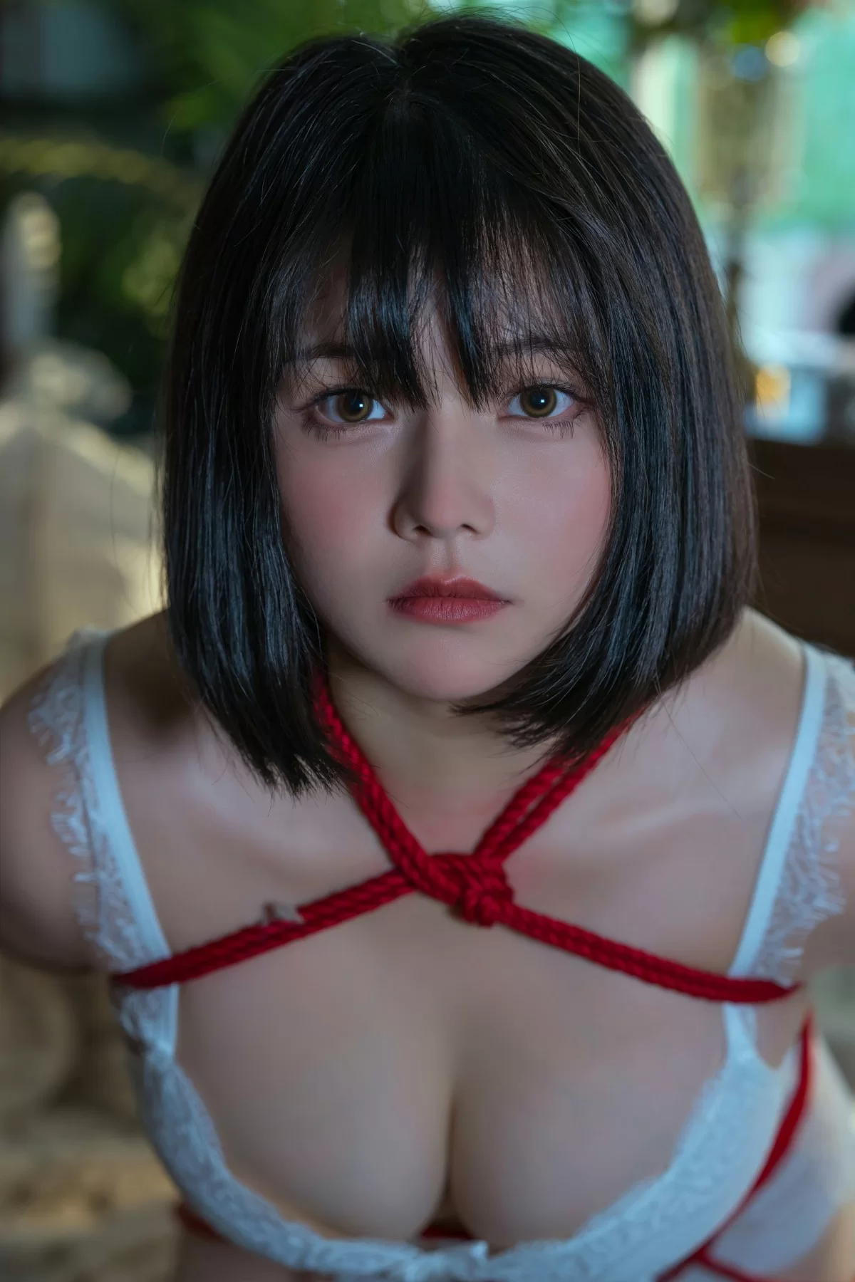 七月喵子 – 捆绑 Cosplay-第17张