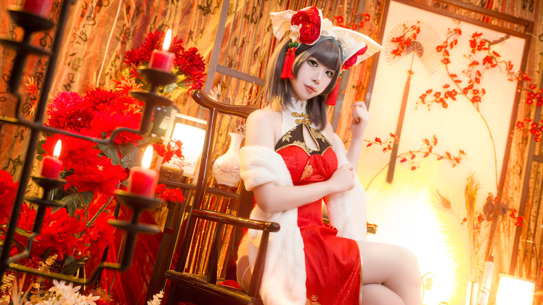 大米米球 – 柴郡猫猫 Cosplay-第1张