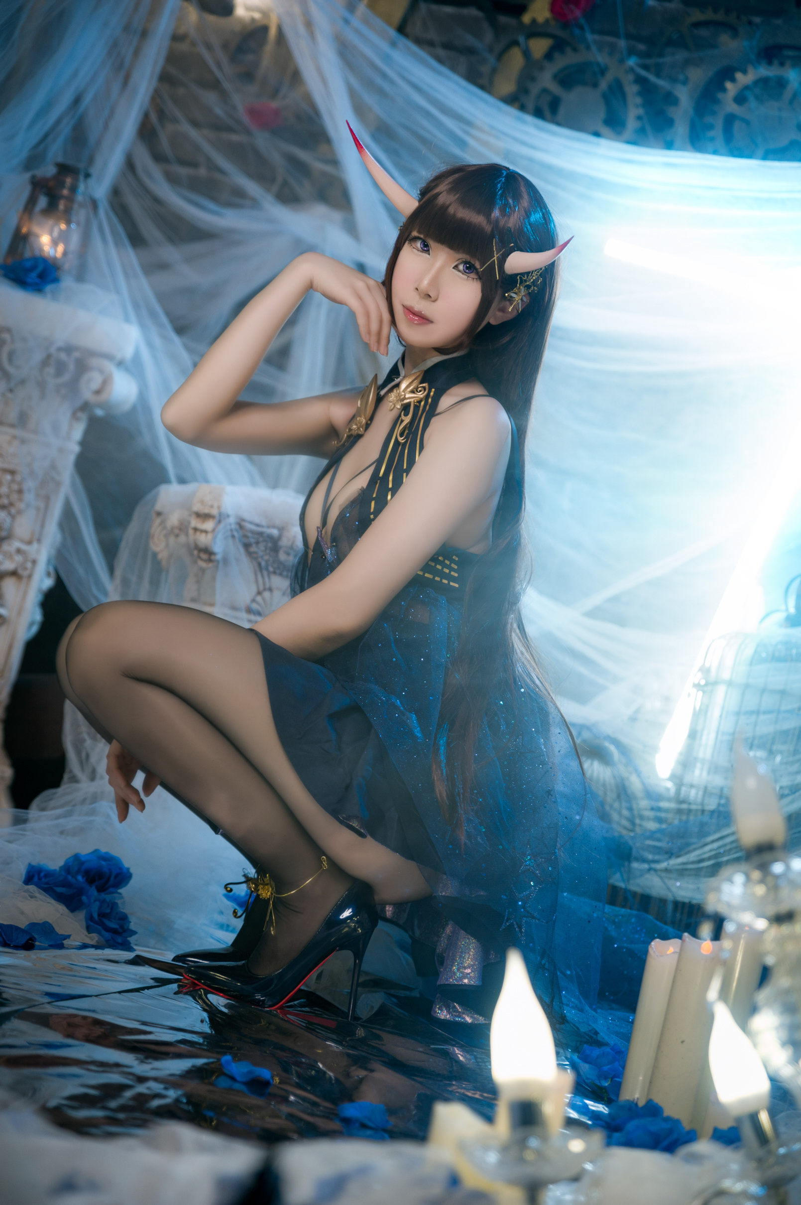 大米米球 – 礼服能代 Cosplay-第31张
