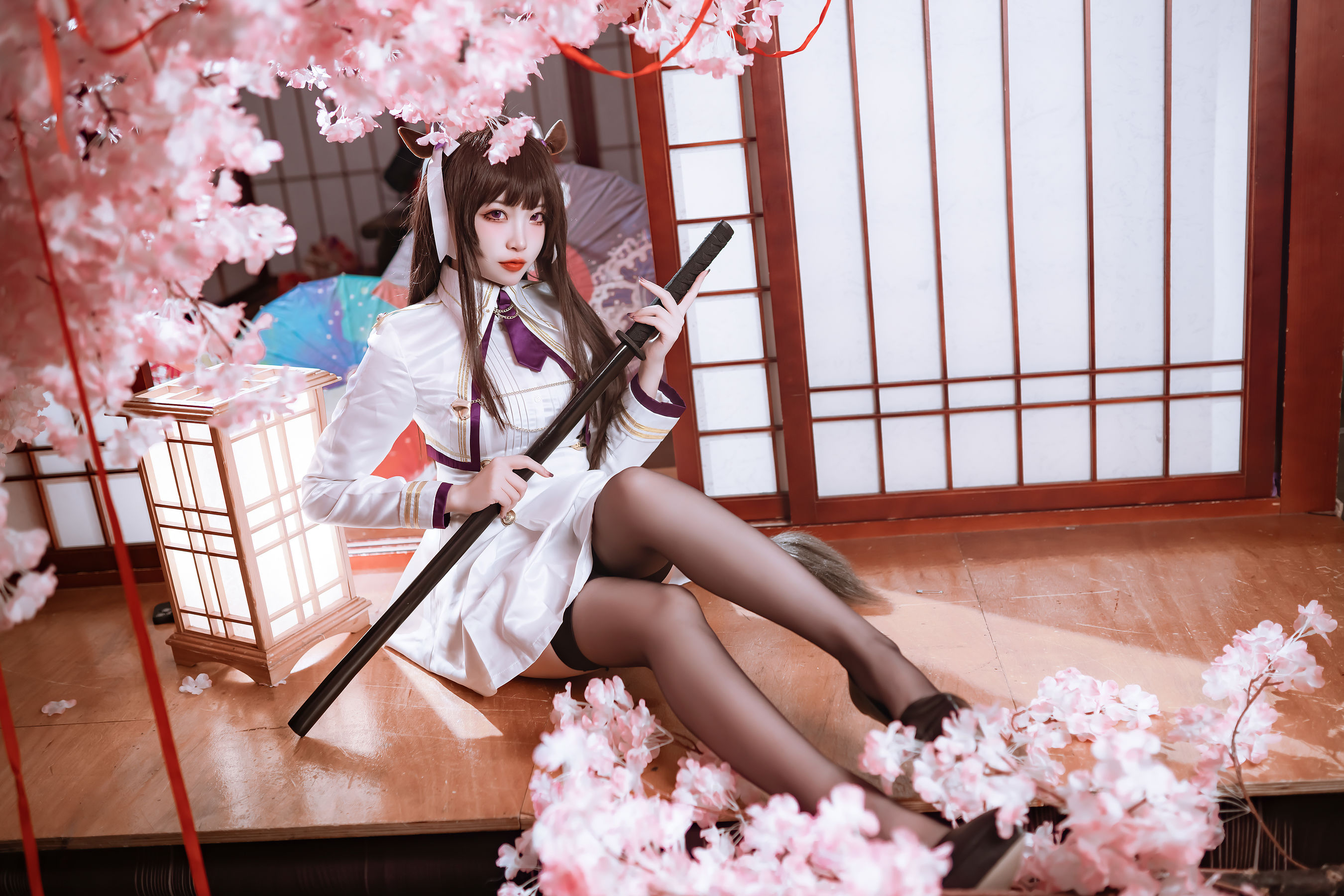 二佐Nisa – 碧蓝樫野 Cosplay-第1张