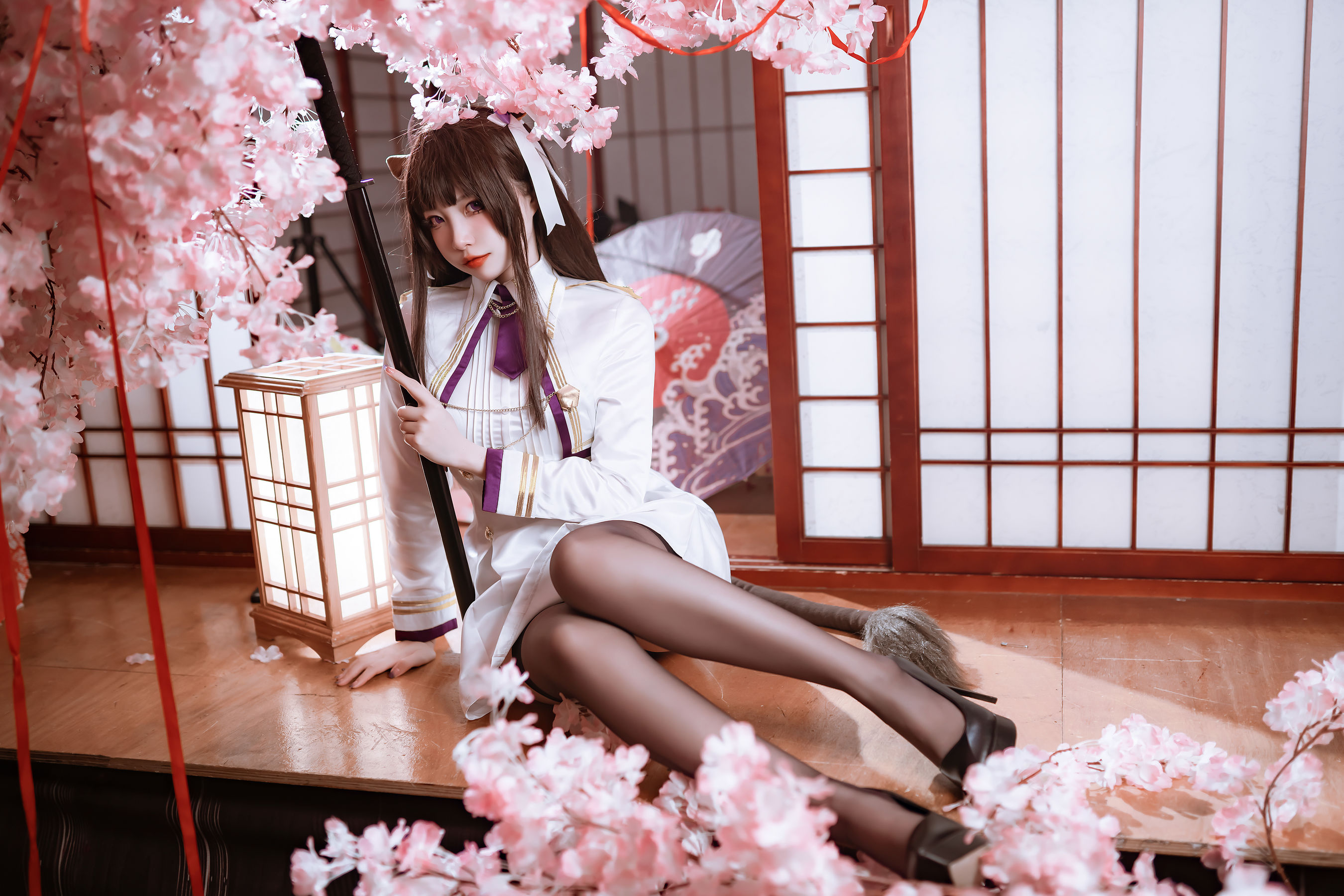 二佐Nisa – 碧蓝樫野 Cosplay-第2张