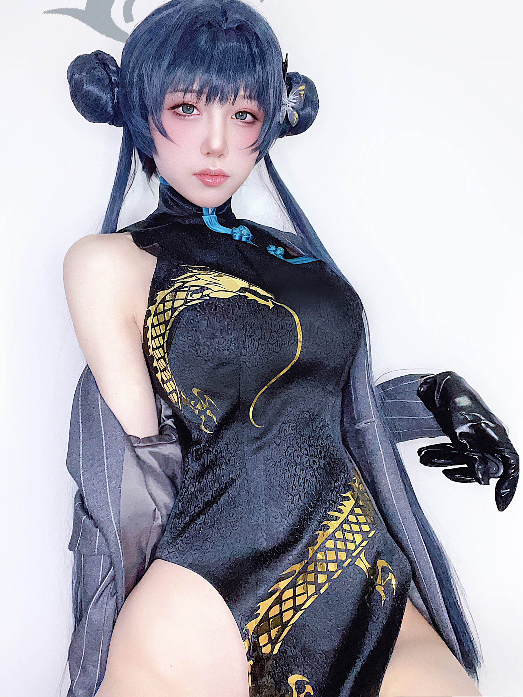 动漫博主水淼aqua – kisaki会长 Cosplay-第1张