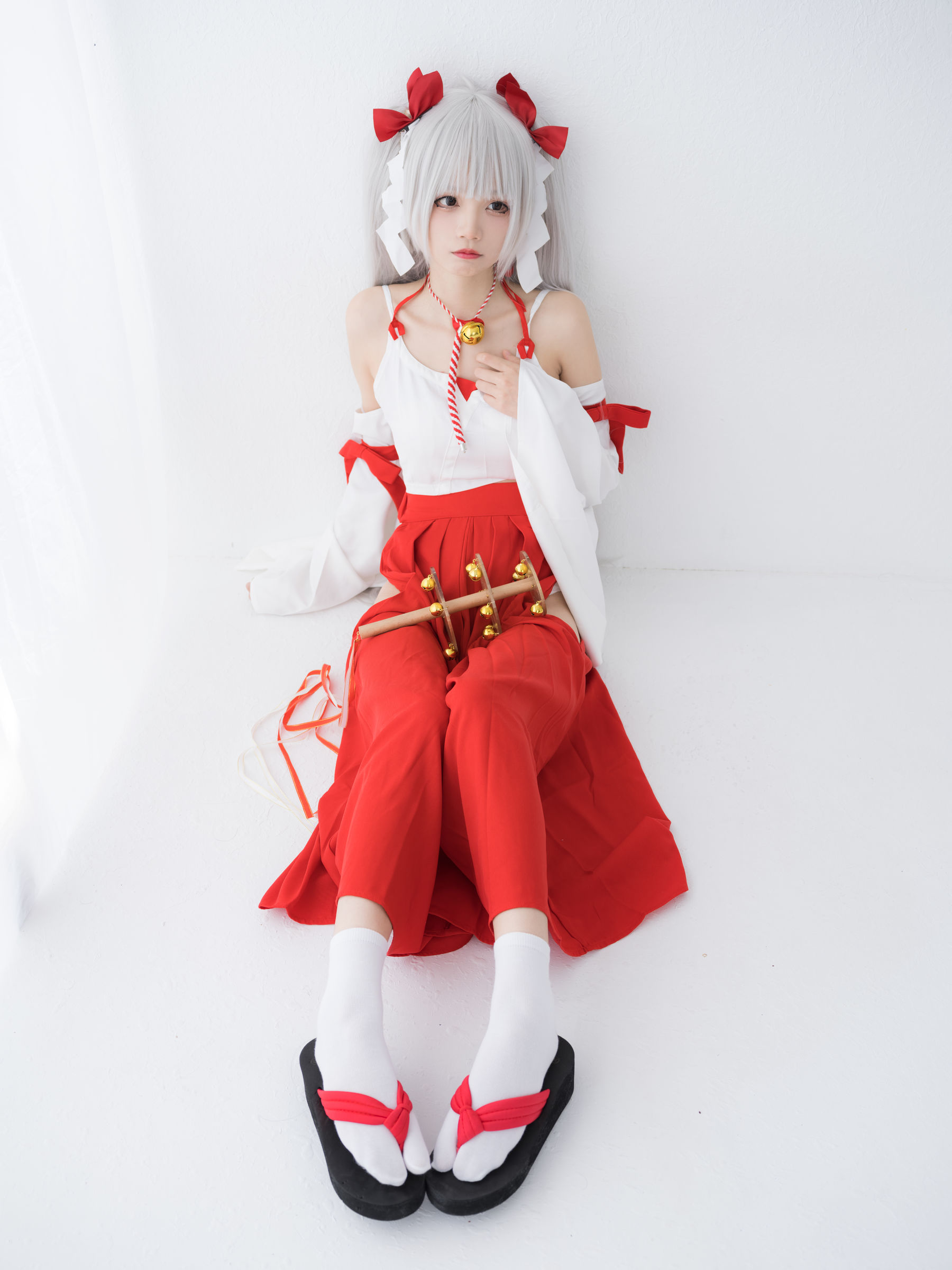 清纯少女五更百鬼 – 女巫 Cosplay-第2张