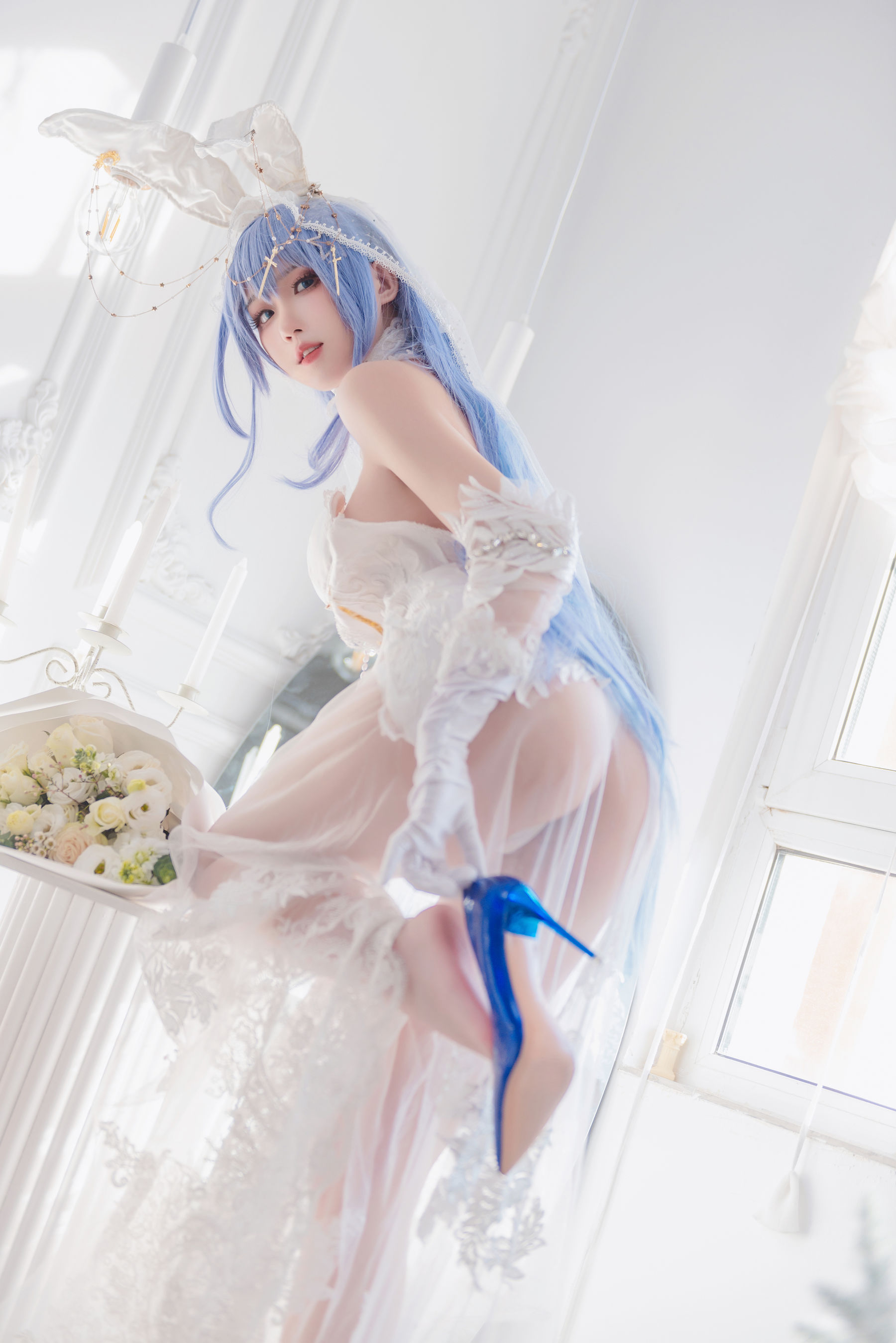 瓦斯塔亚小龙虾 – 碧蓝航线新泽西 花园白雪之仪 Cosplay-第2张