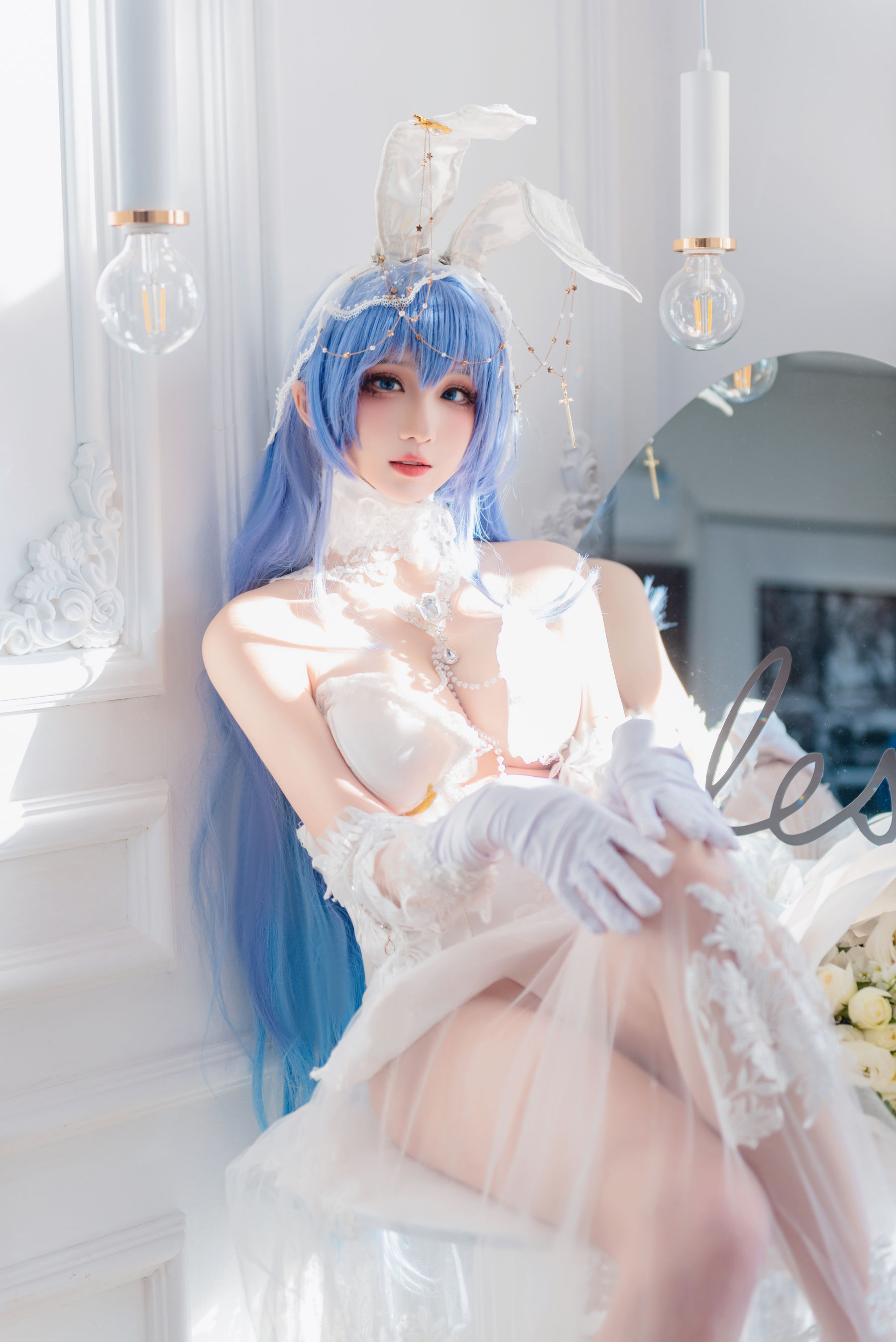 瓦斯塔亚小龙虾 – 碧蓝航线新泽西 花园白雪之仪 Cosplay-第3张