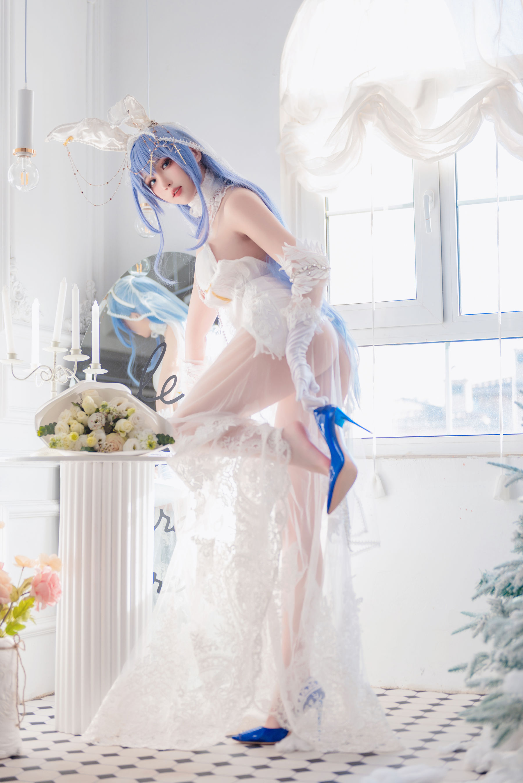 瓦斯塔亚小龙虾 – 碧蓝航线新泽西 花园白雪之仪 Cosplay-第26张