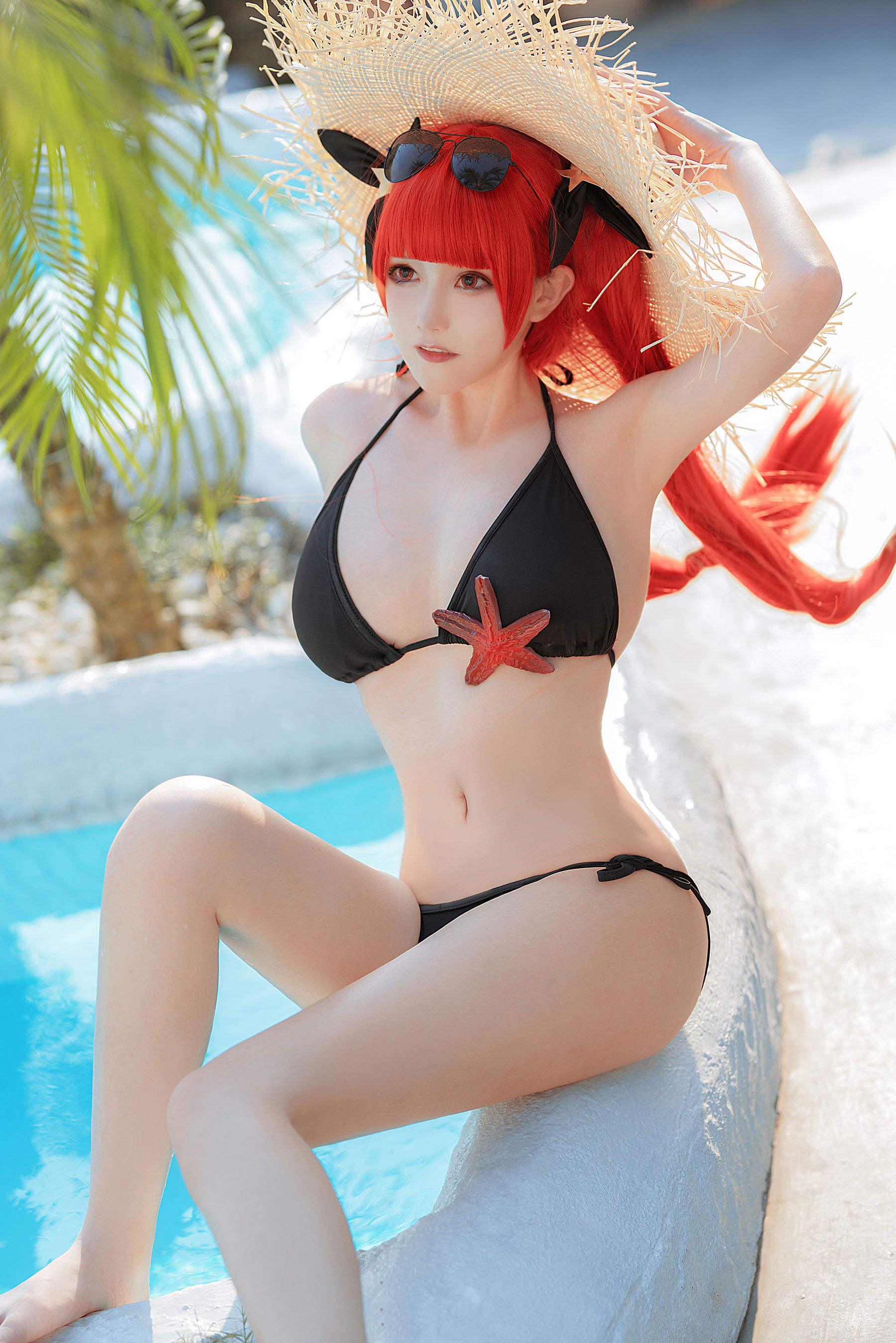 凛子酱 – 火奴鲁鲁 Cosplay-第1张