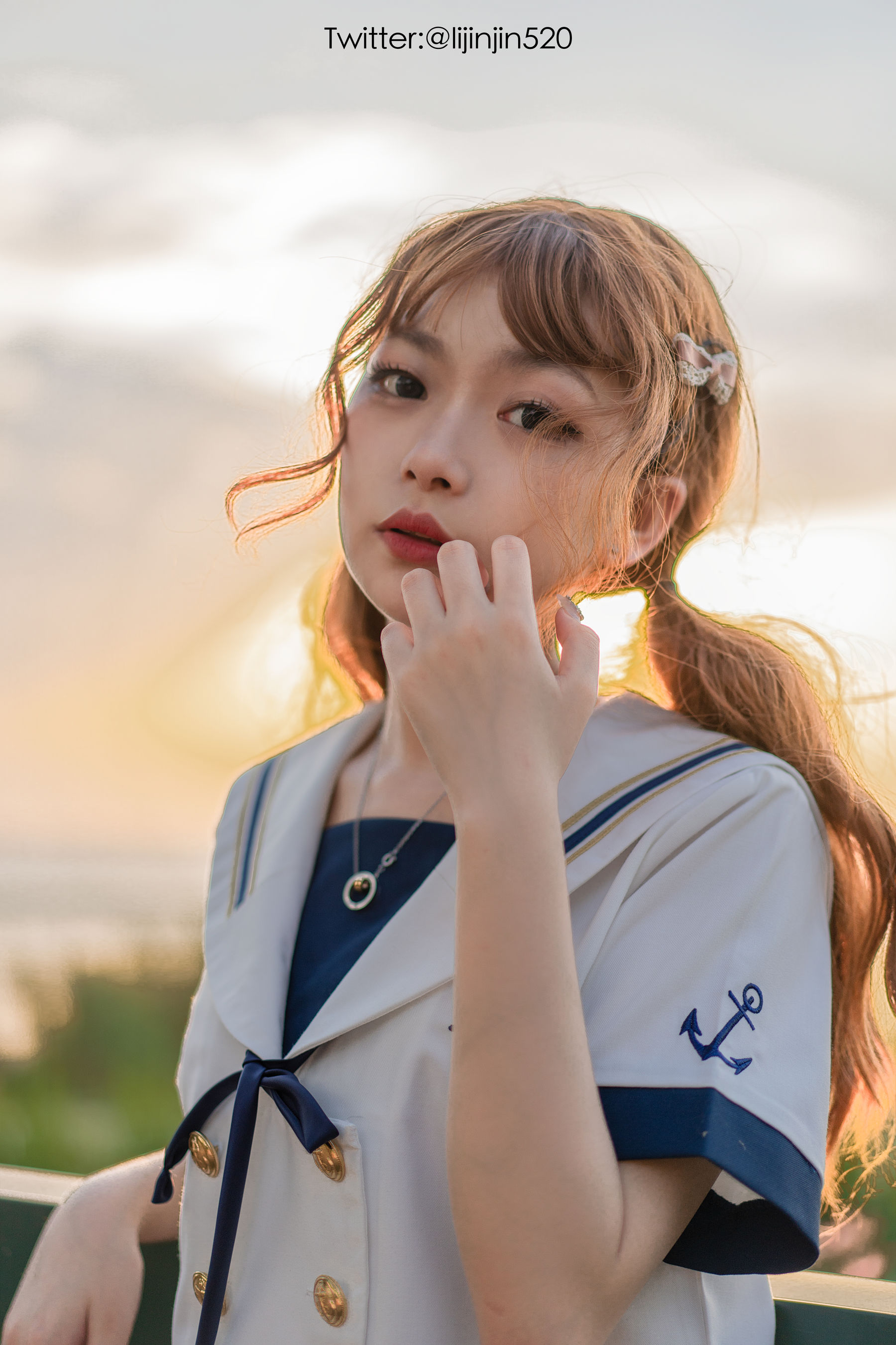 梨瑾瑾 – 水手 Cosplay-第4张
