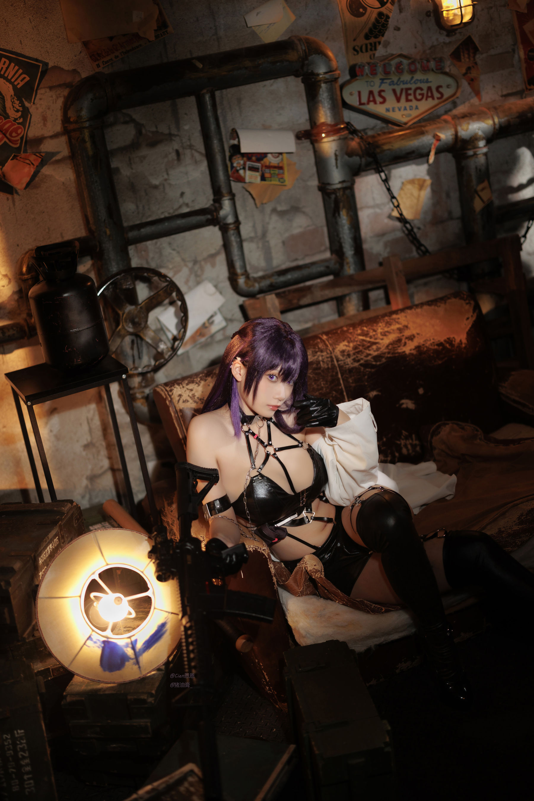 微博COS妹子Cien恩恩 – NIKKE胜利女神-米哈拉 Cosplay-第7张
