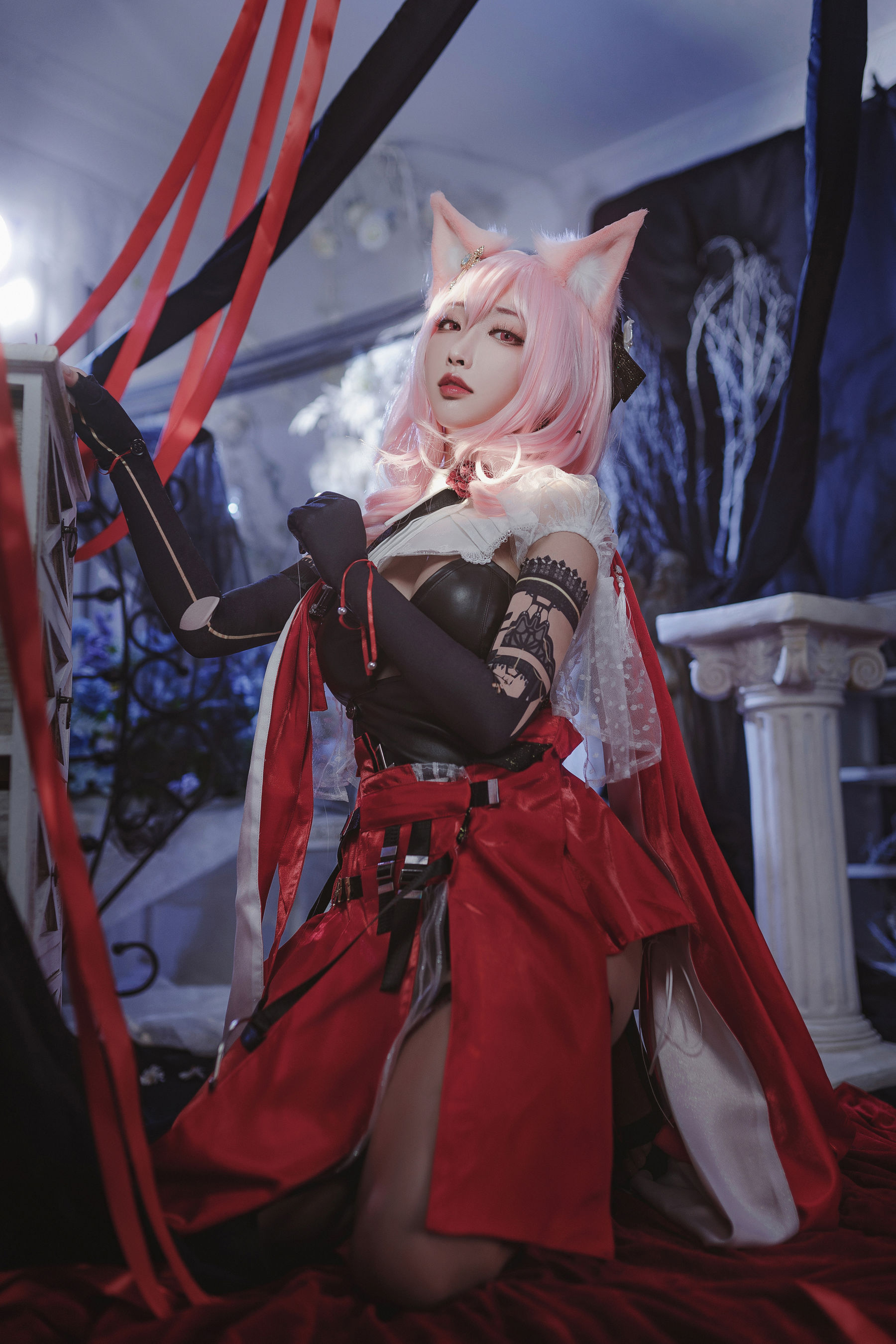 宫本桜 – 明日方舟 鸿雪 Cosplay-第2张