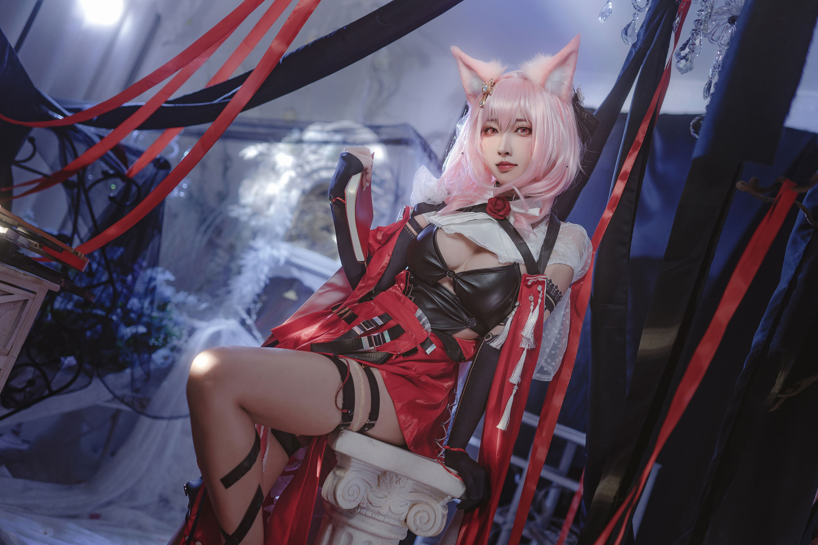 宫本桜 – 明日方舟 鸿雪 Cosplay-第18张