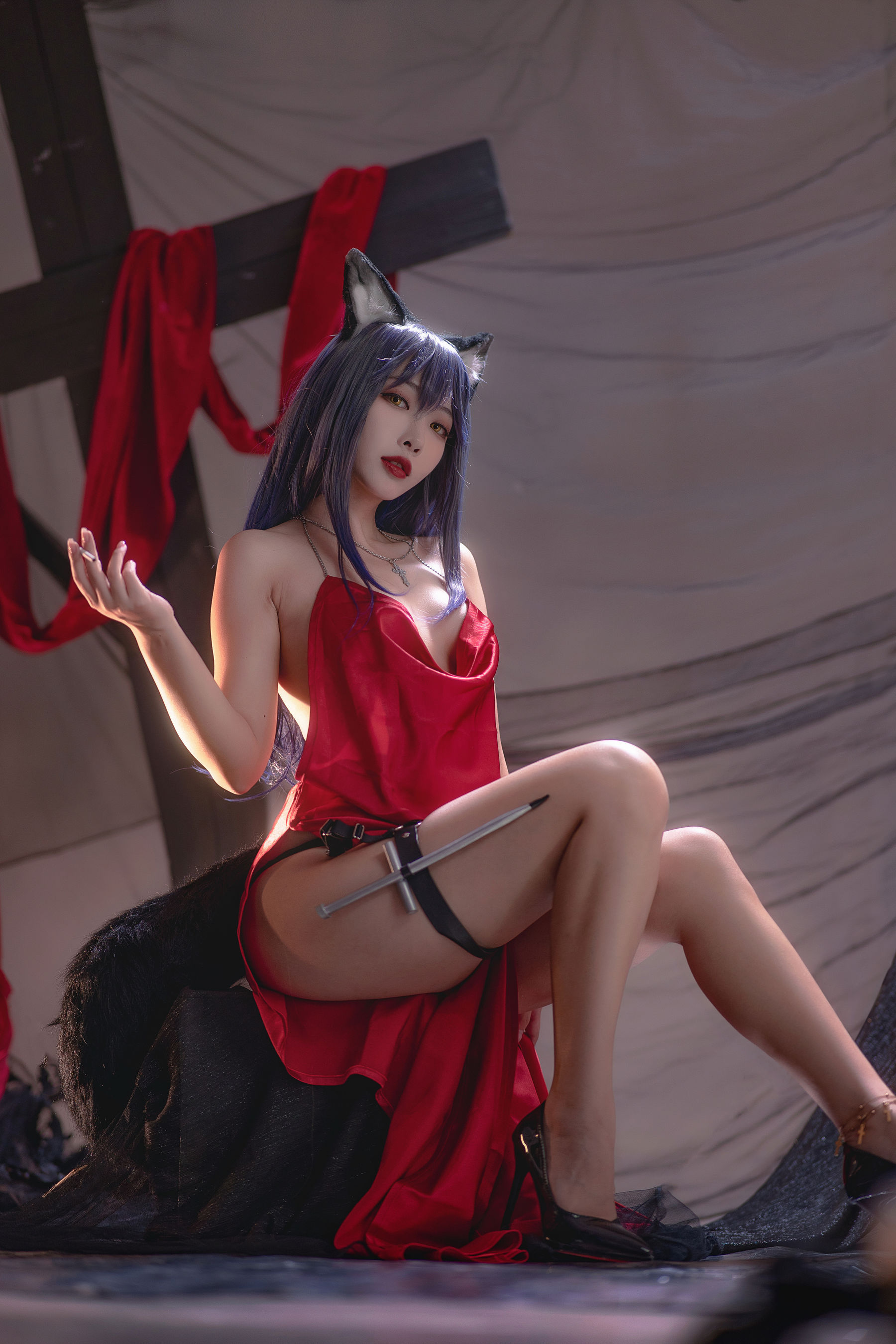 宫本桜 – 德克萨斯同人礼服 Cosplay-第1张