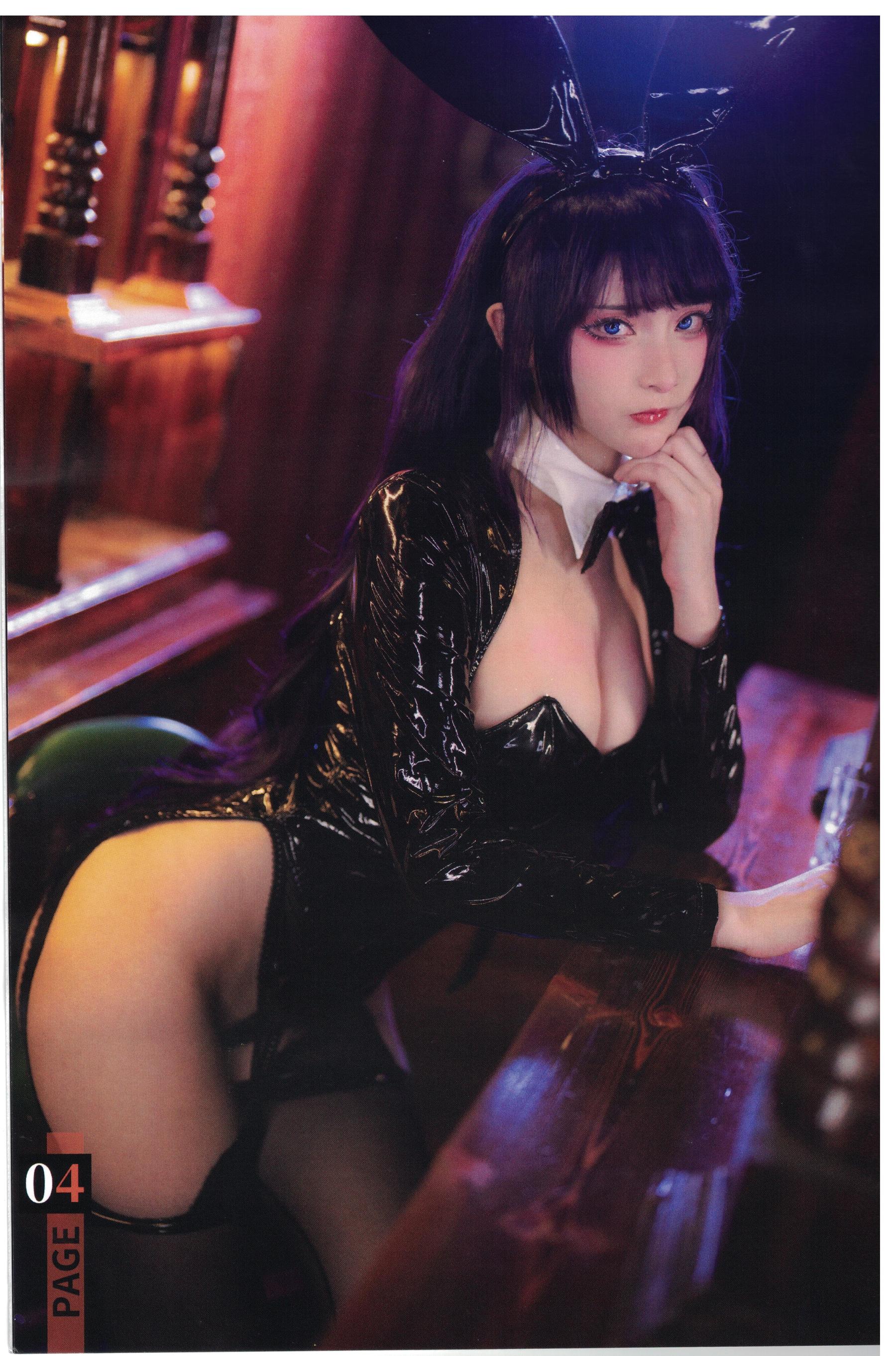 斗鱼主播在下萝莉控ii – 喜多川兔女郎 Cosplay-第3张