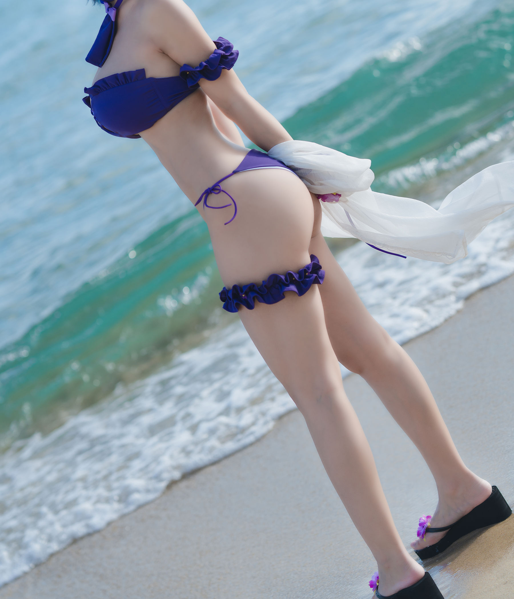 动漫博主小仓千代w – 柴郡泳装 Cosplay-第2张