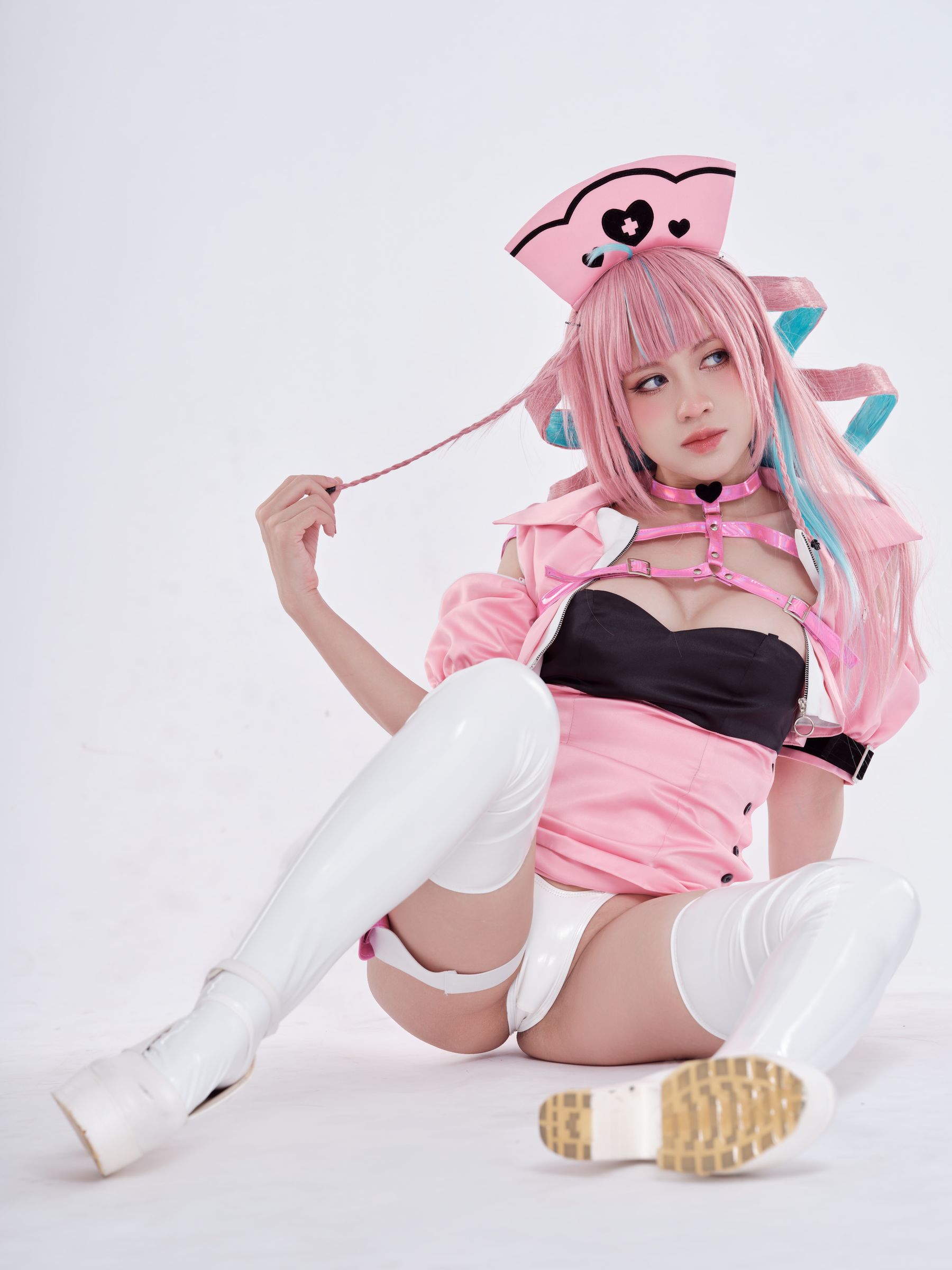 PingPing – Minato Aqua (Hololive) Cosplay-第3张