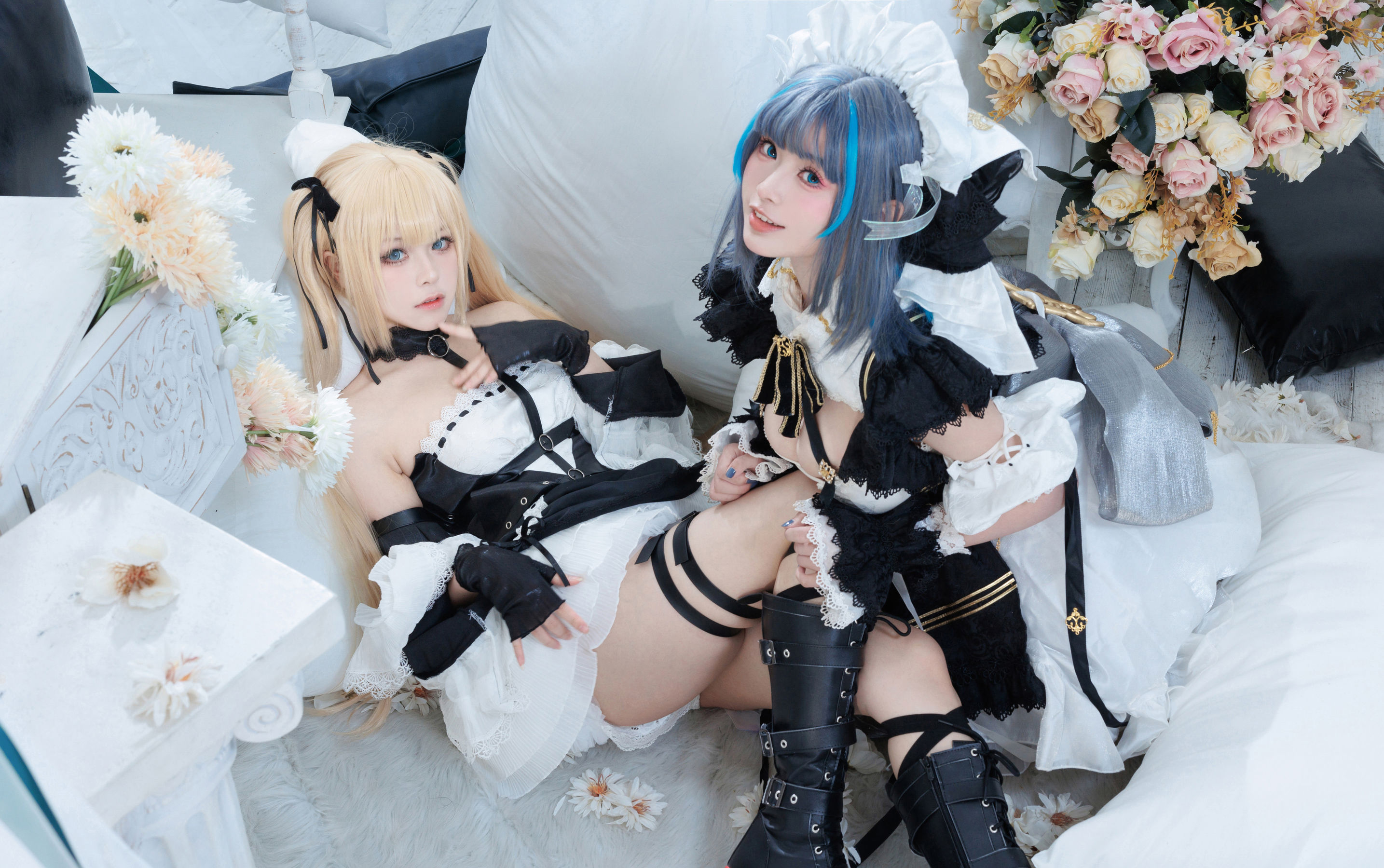 动漫博主w百合欧皇子w肃雨雨雨 – 玛丽萝丝柴郡 Cosplay-第2张