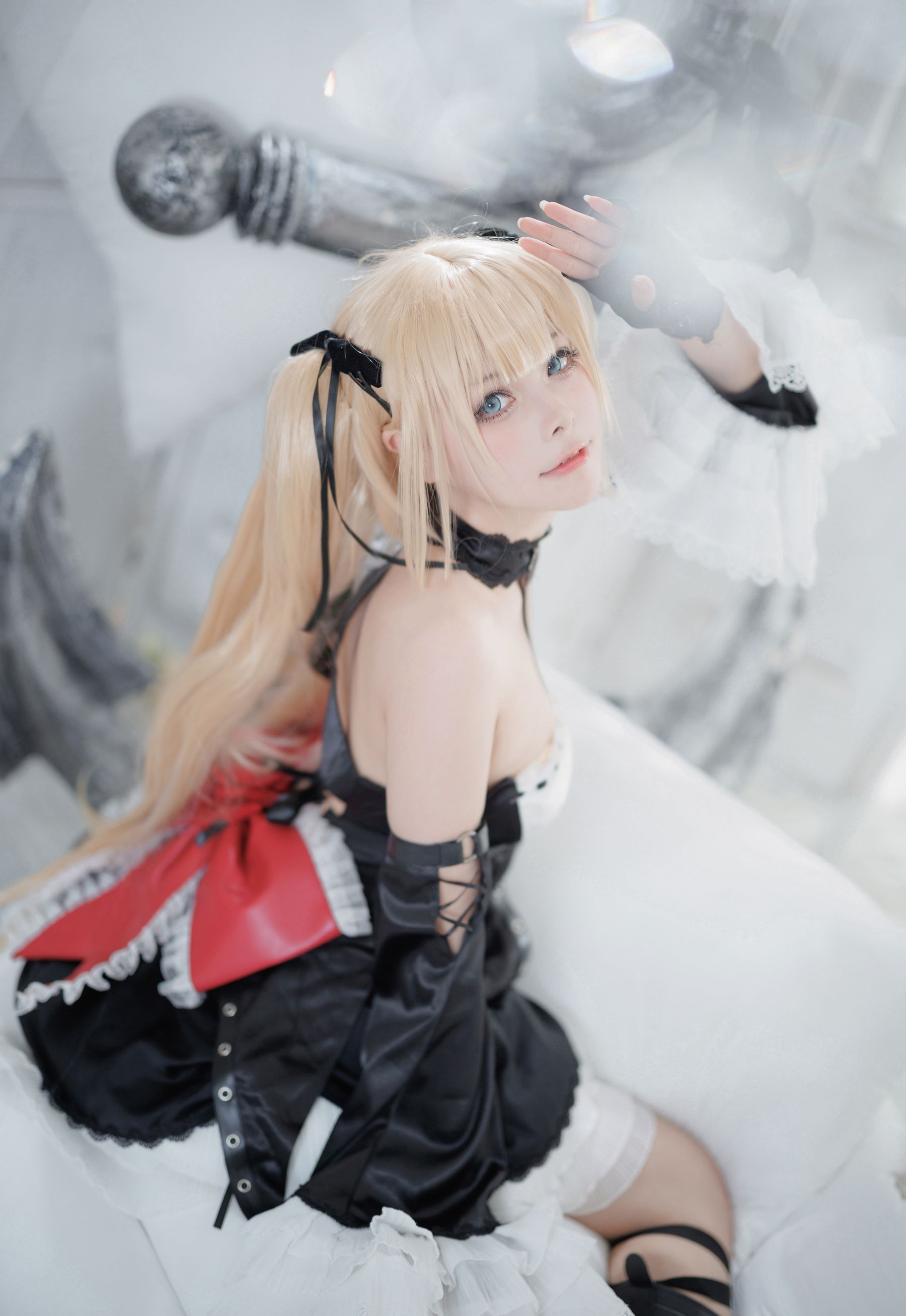 动漫博主w百合欧皇子w肃雨雨雨 – 玛丽萝丝柴郡 Cosplay-第18张