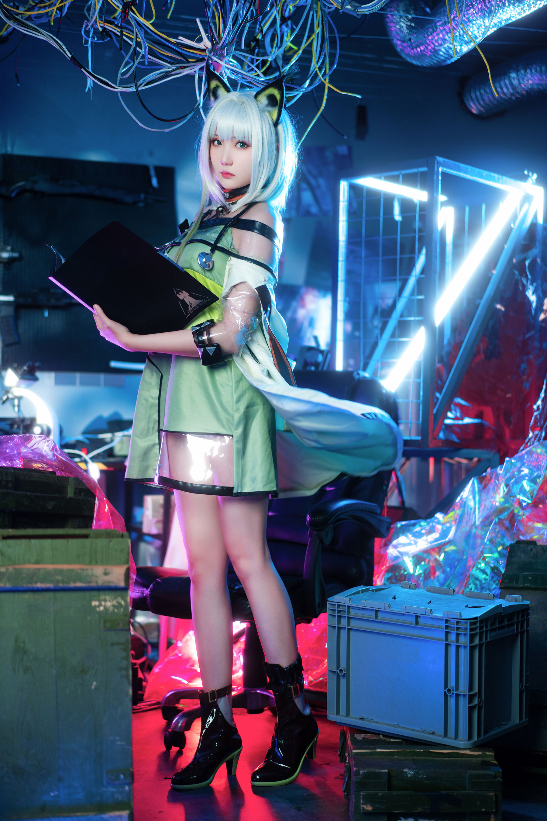 Coser瓜希酱福利 明日方舟 凯尔希 Cosplay-第1张