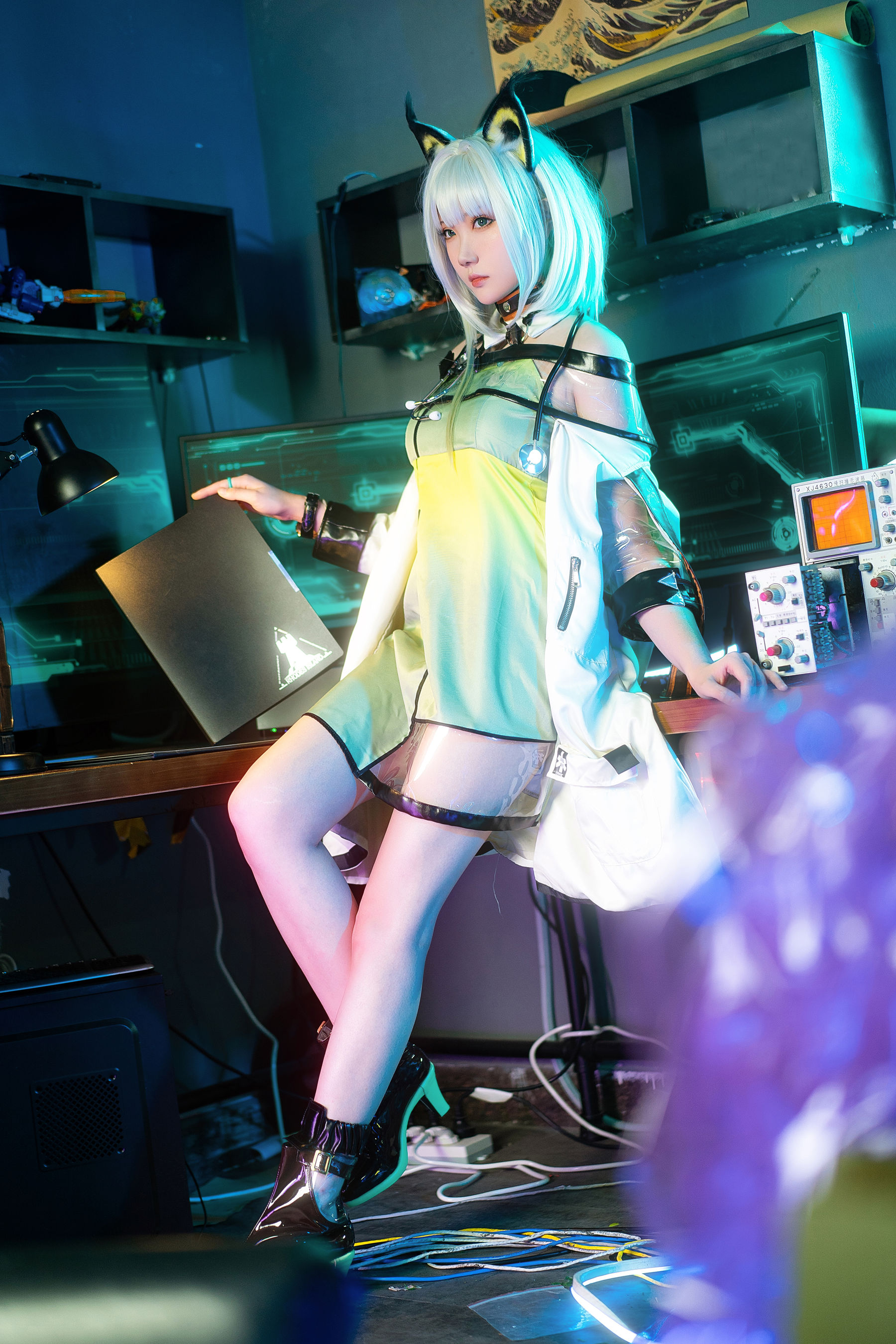 Coser瓜希酱福利 明日方舟 凯尔希 Cosplay-第5张