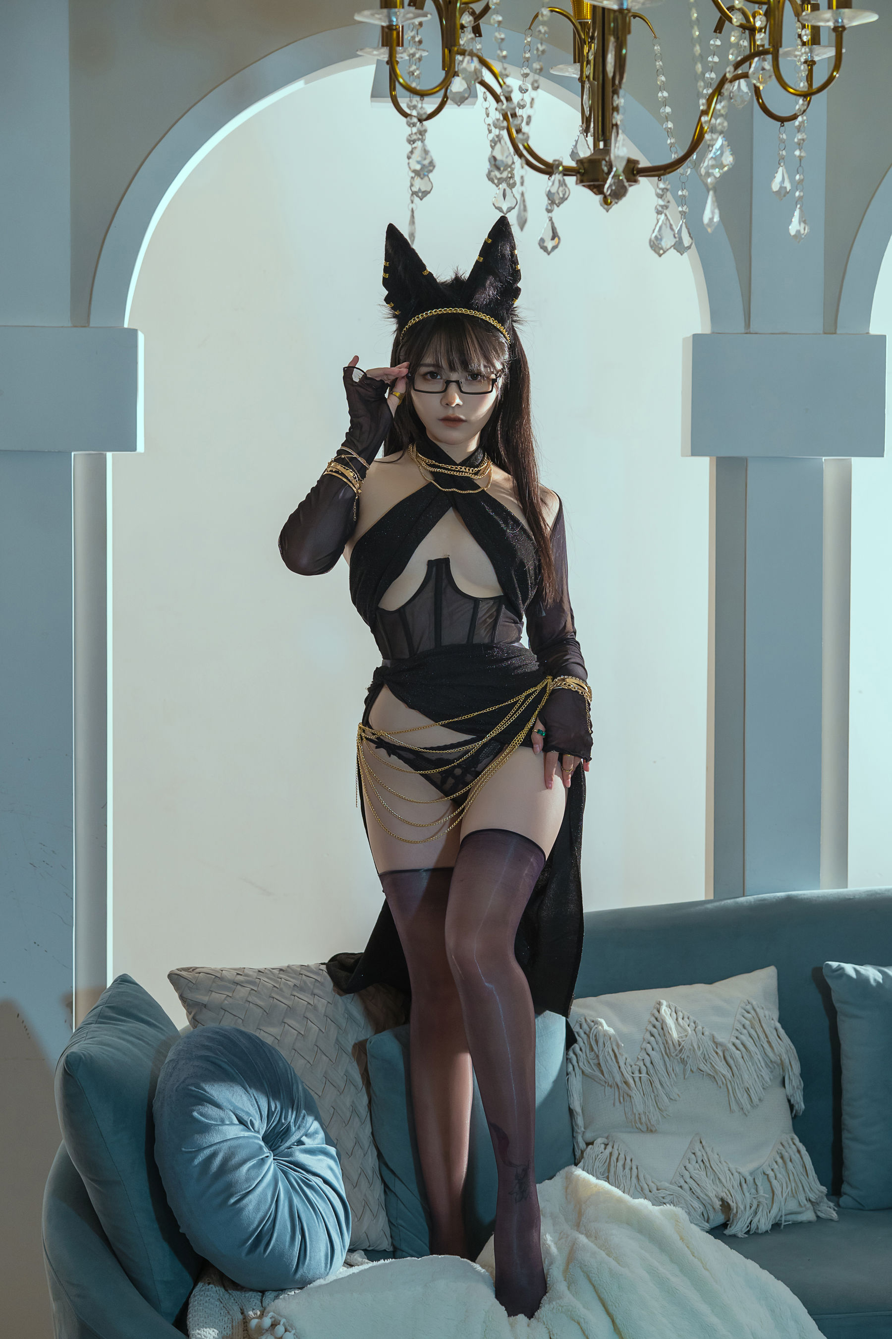 七月喵子 – 帕尼卡多拉 Cosplay-第10张
