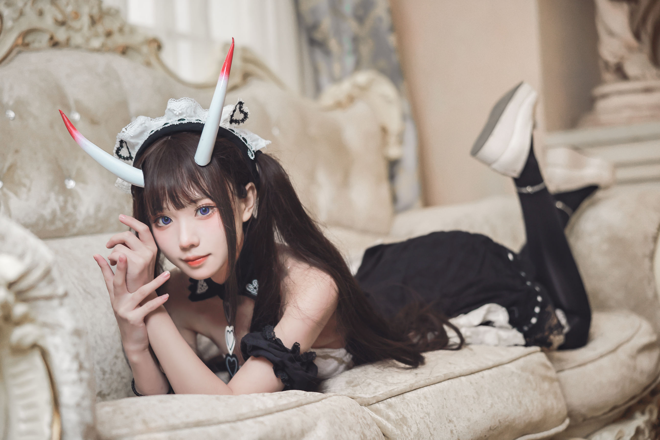 花柒Hana – 能代女仆 Cosplay-第5张