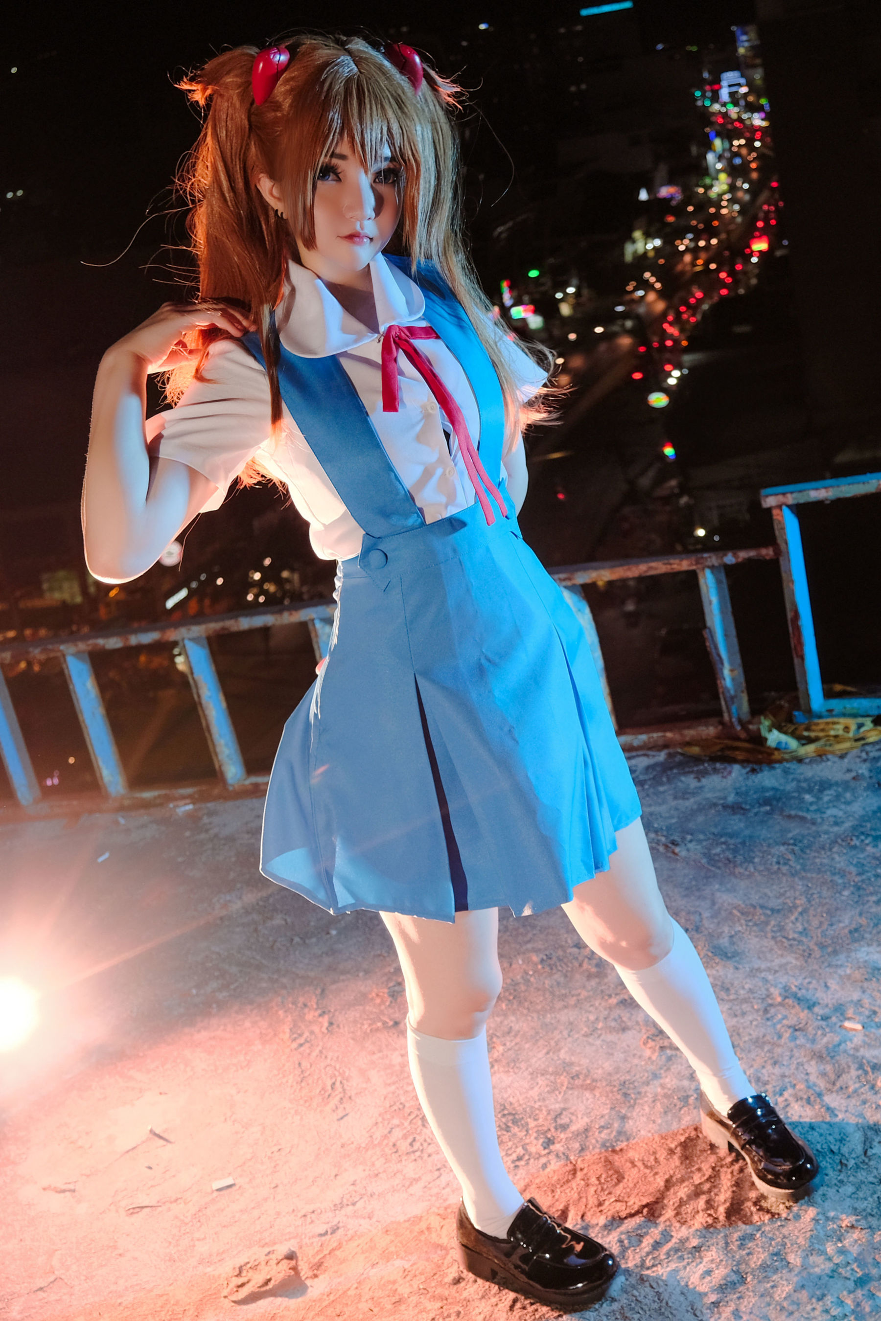 Coser小姐姐Potato Godzilla – Asuka Cosplay-第1张