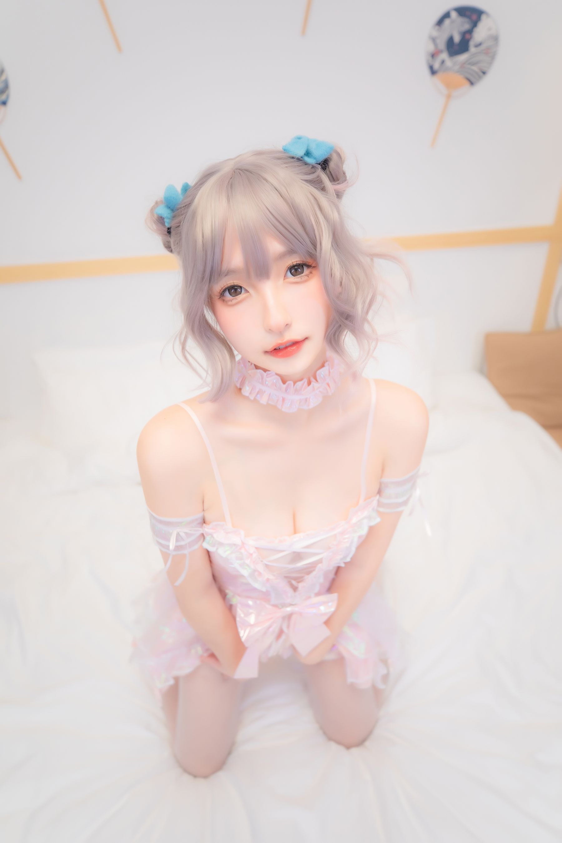 萝莉神楽板真冬 小公主 Cosplay-第1张