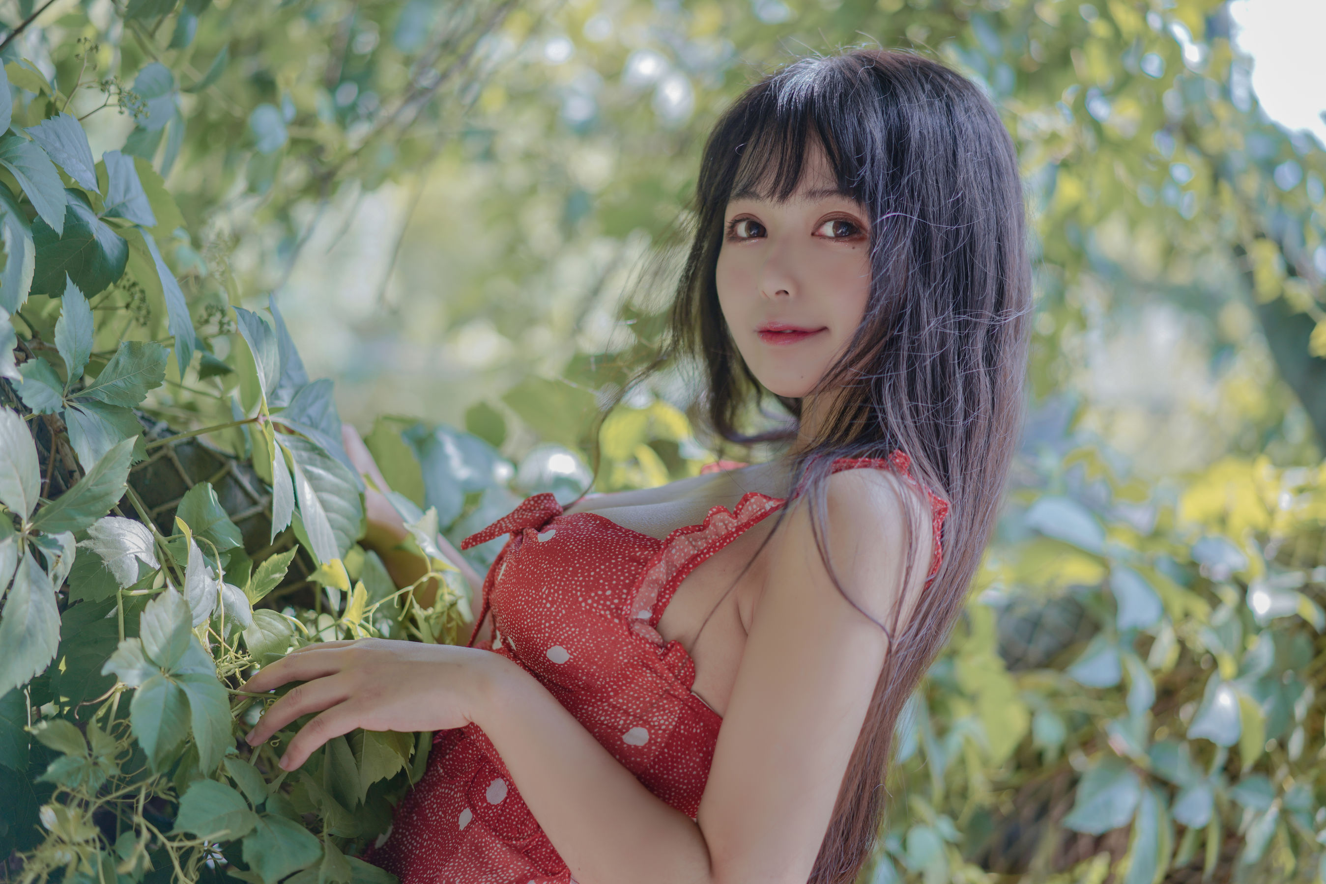 [Cosplay写真] 大眼萌妹黑猫猫OvO – 草莓 Cosplay-第8张