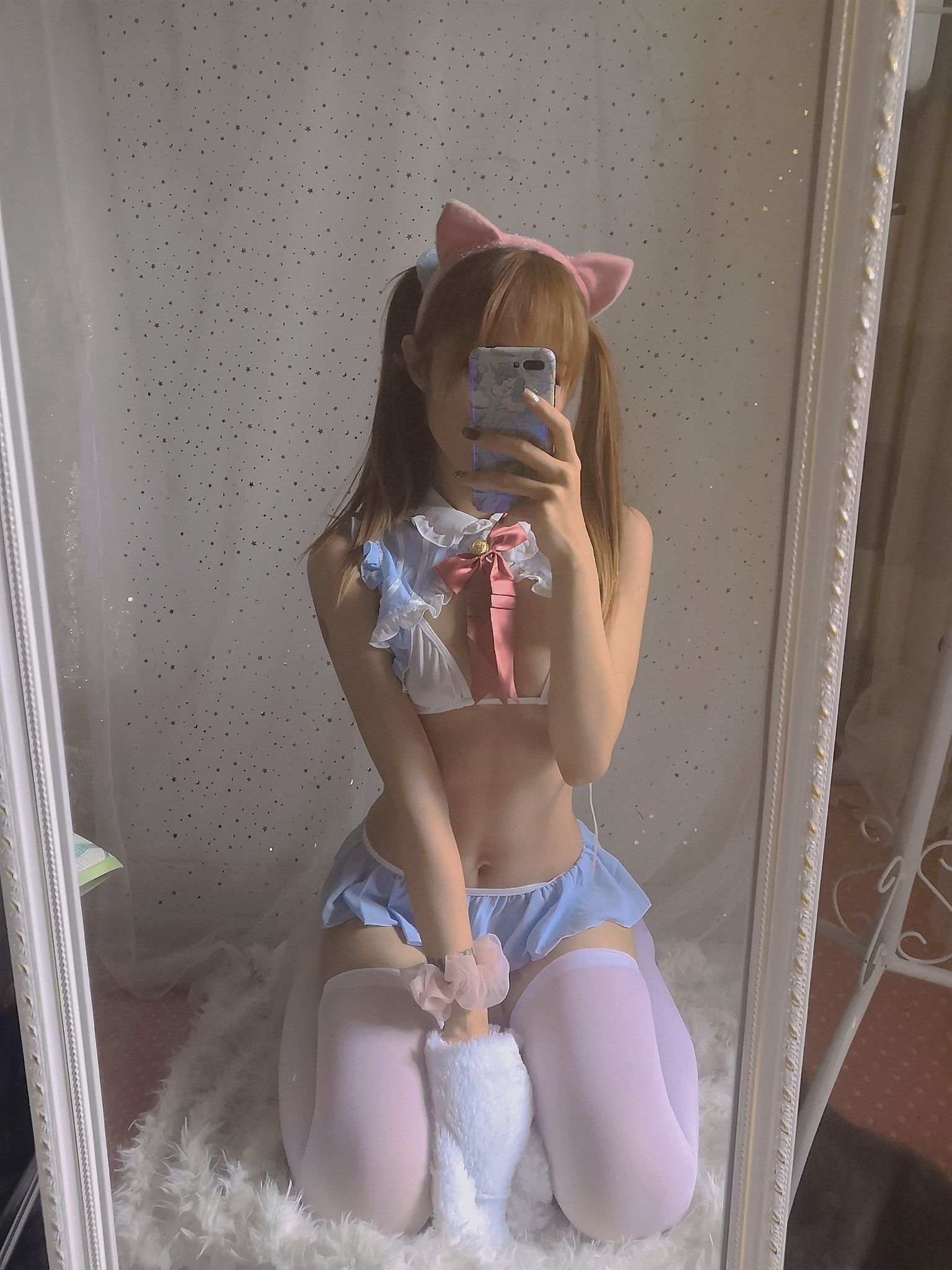 钛合金大粑粑 – 猫耳女仆 Cosplay-第2张