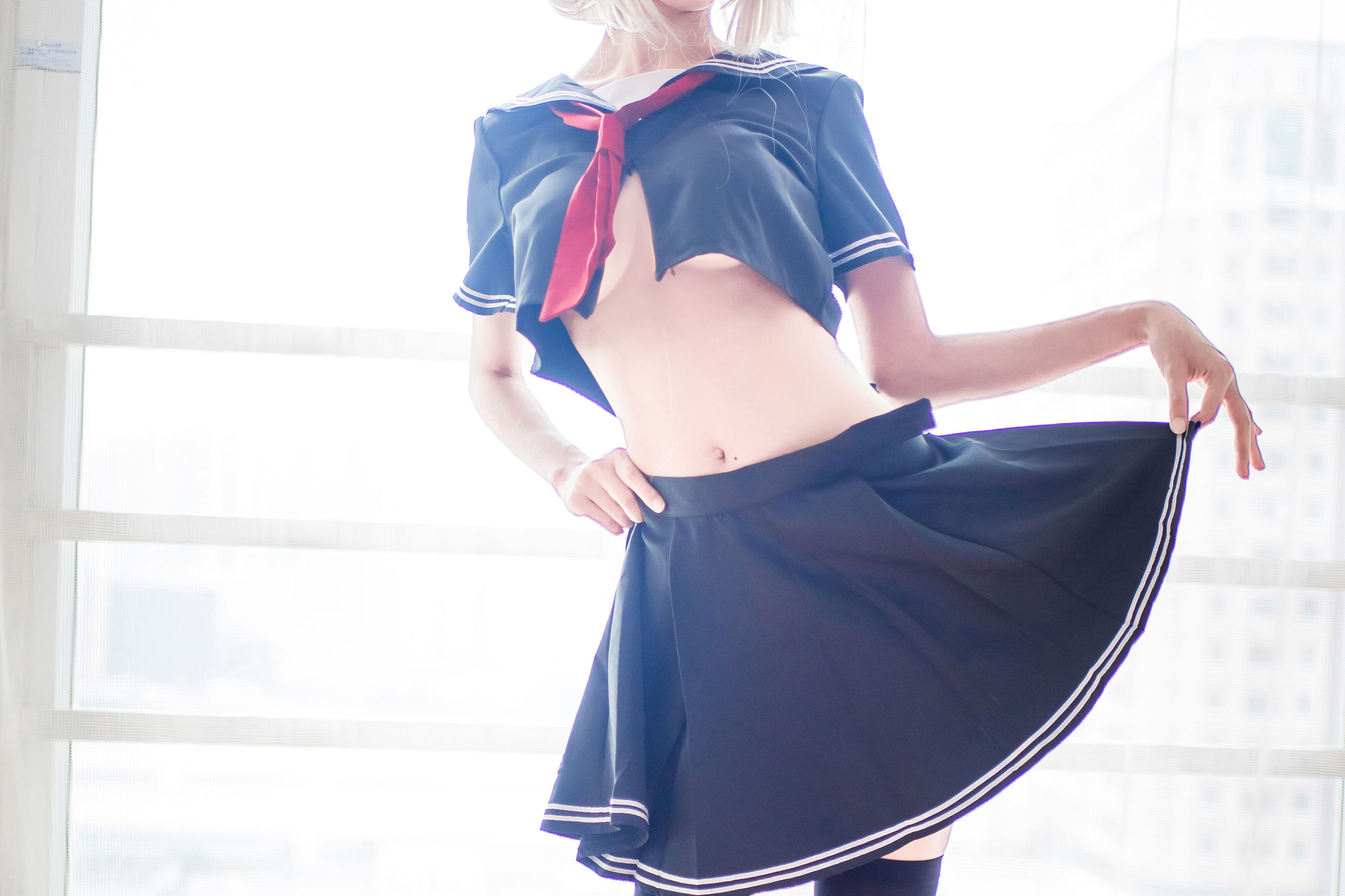 [萝莉COS] 木绵绵OwO – 贞德（黑） Cosplay-第2张