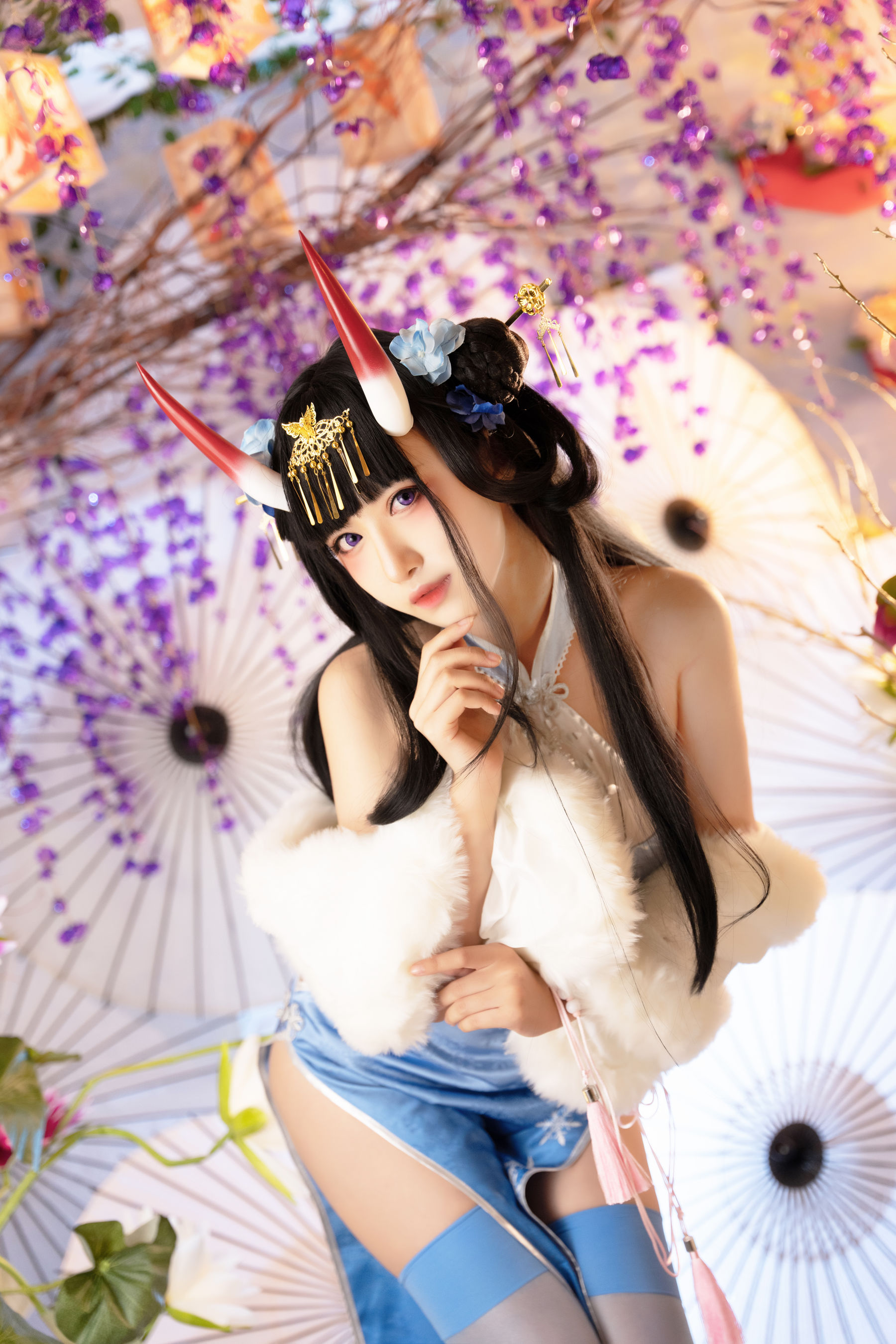 Shika小鹿鹿 – 能代旗袍 Cosplay-第1张