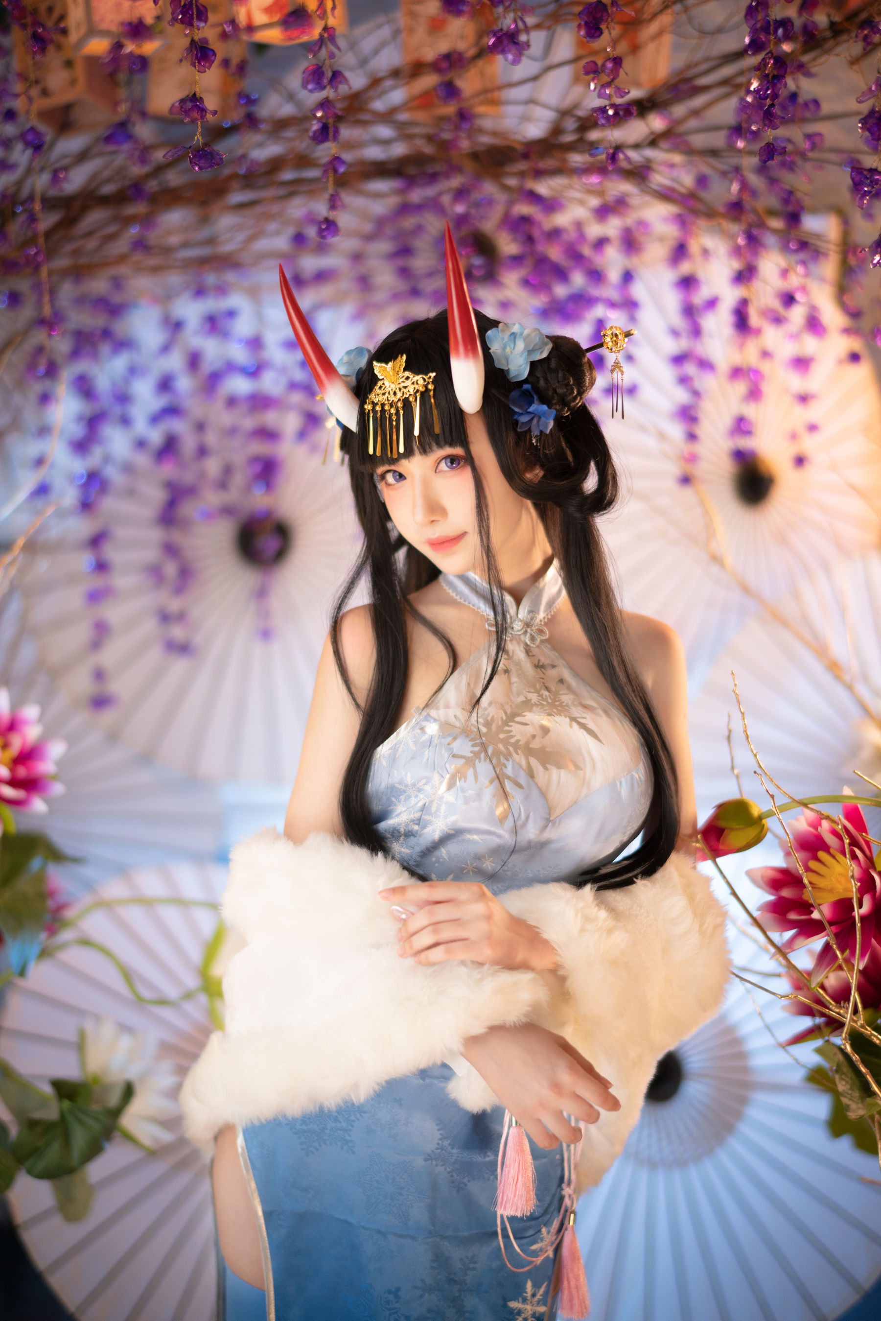 Shika小鹿鹿 – 能代旗袍 Cosplay-第6张