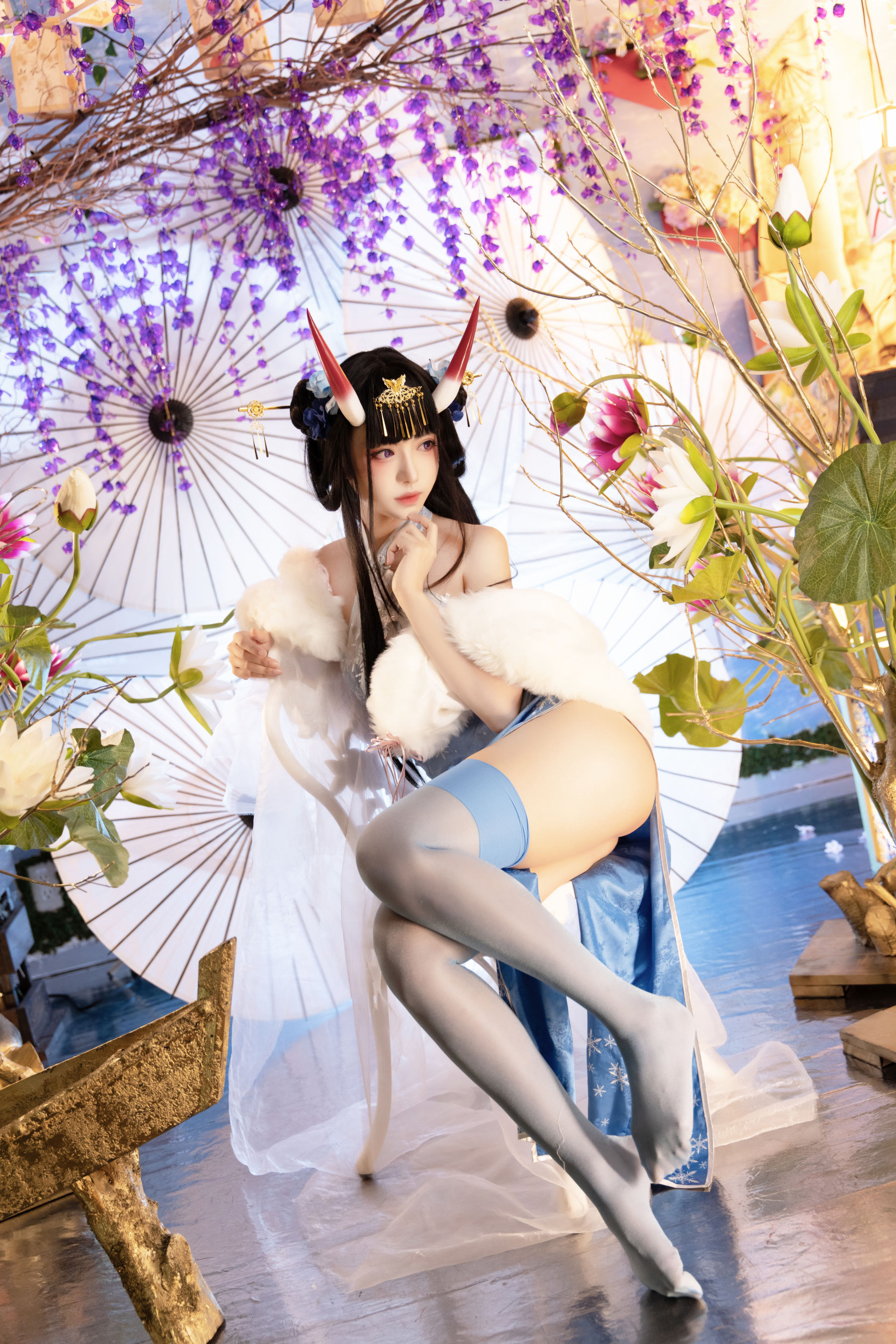 Shika小鹿鹿 – 能代旗袍 Cosplay-第16张