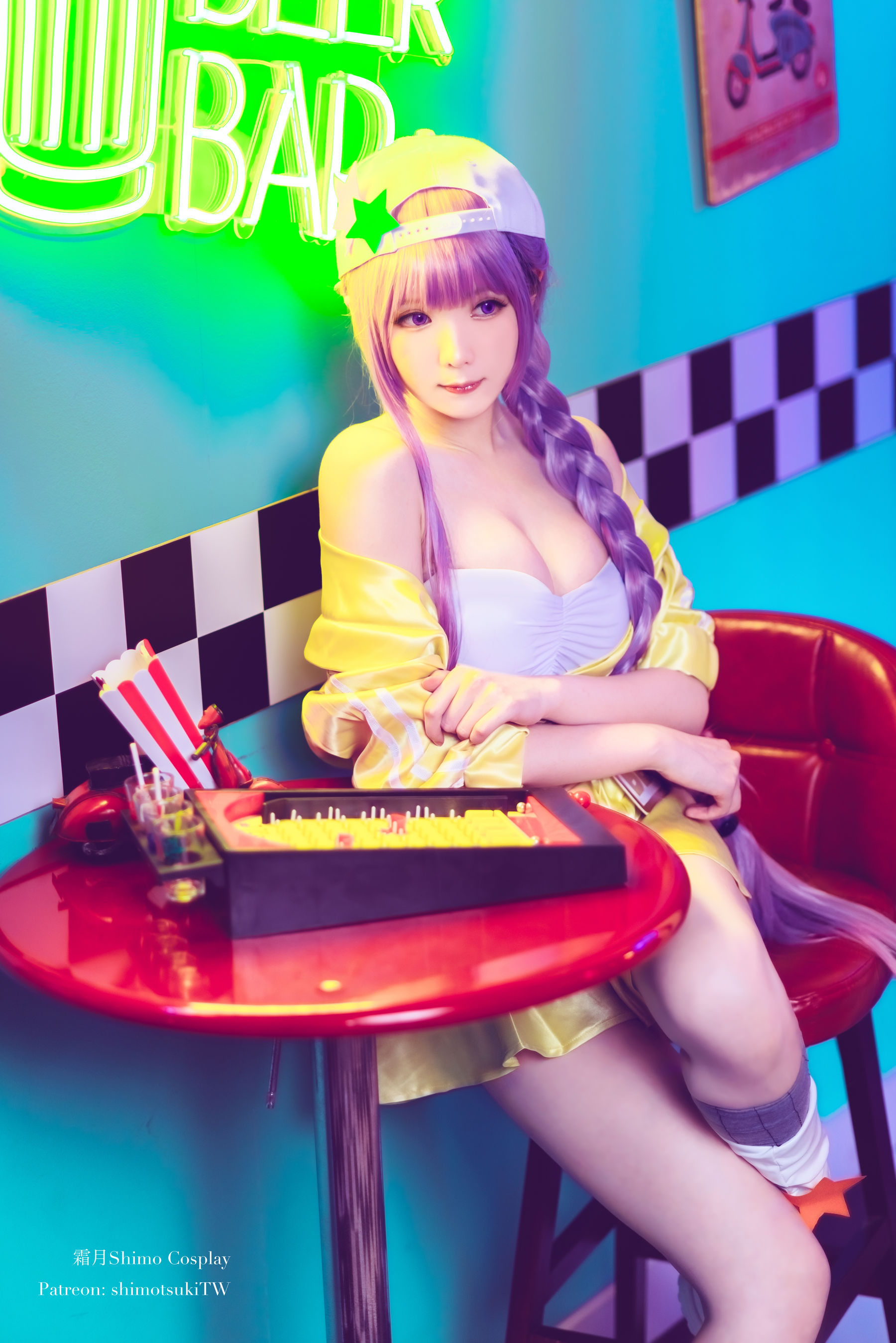 微博妹纸霜月shimo – BB泳装 Cosplay-第1张