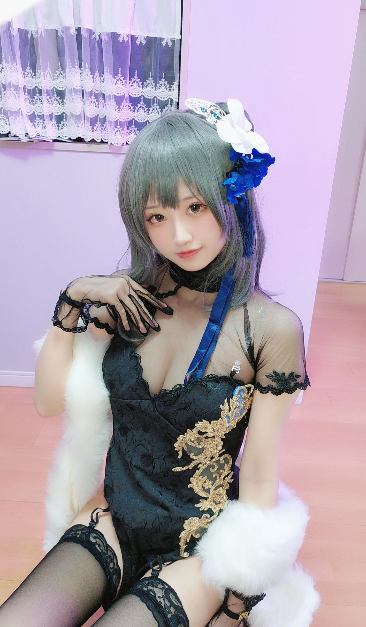 千阳(ちよ) – 路易九世旗袍 Cosplay-第1张