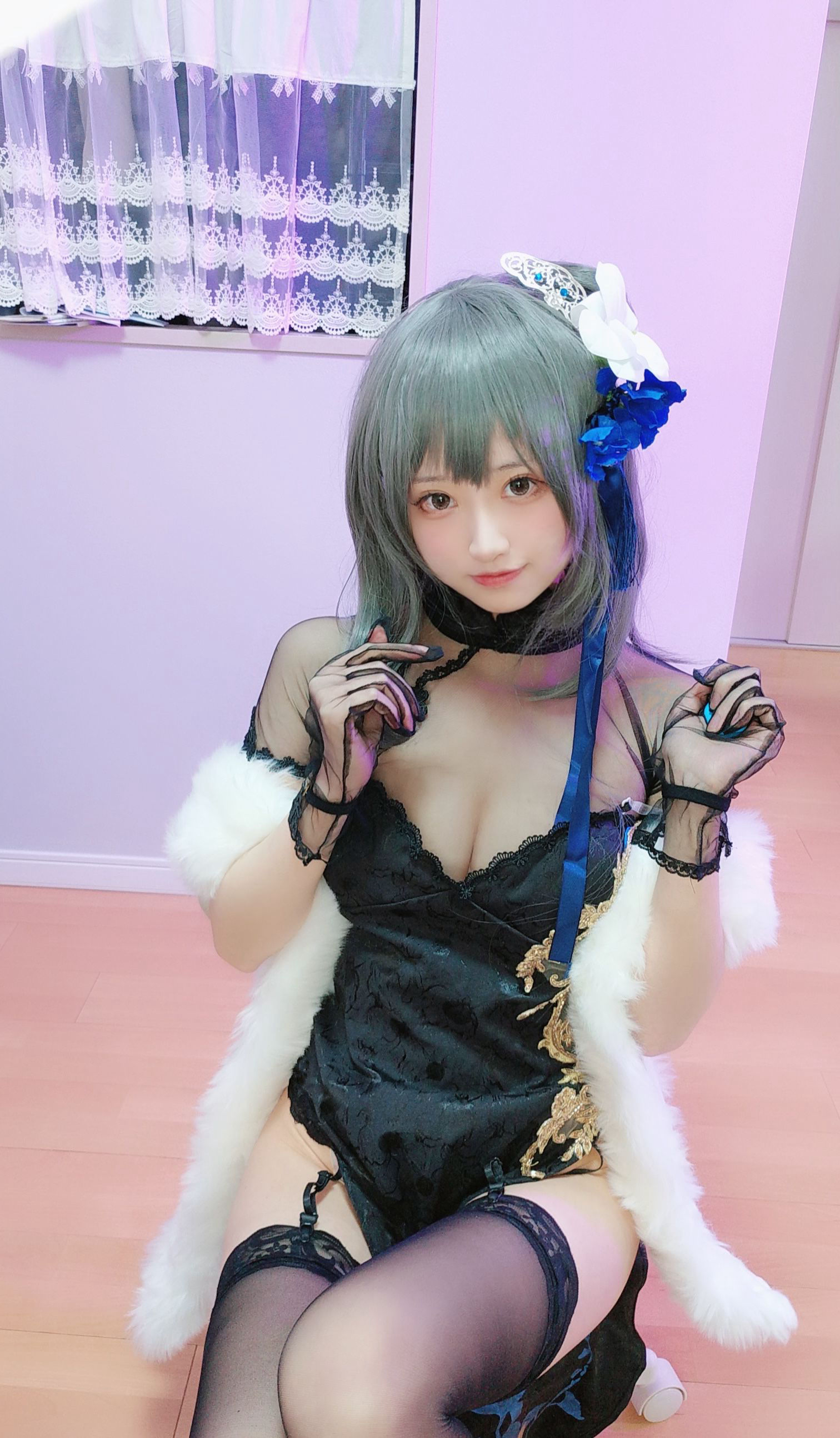 千阳(ちよ) – 路易九世旗袍 Cosplay-第2张